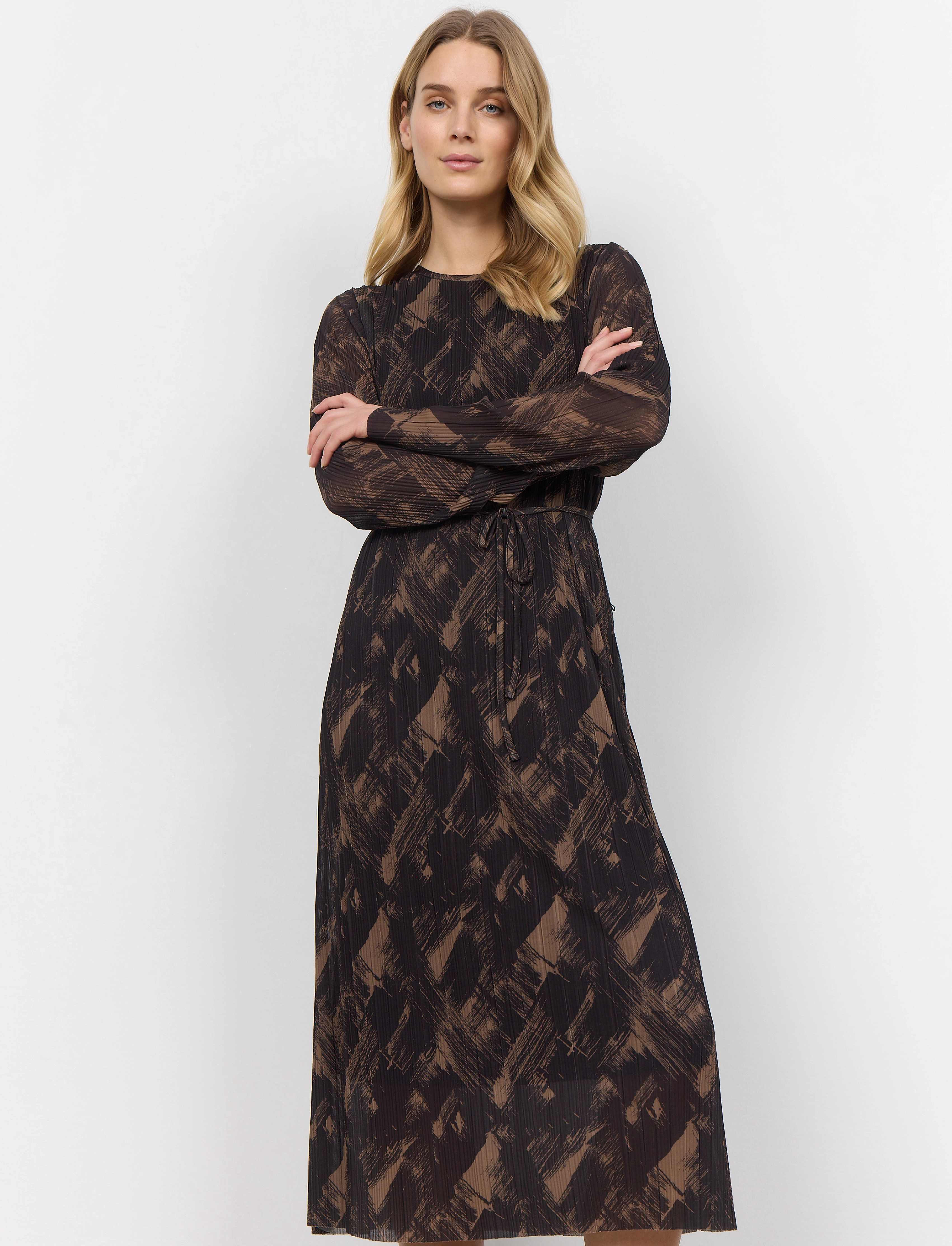 Soyaconcept SC-ILIANE - Kjoler - DESERT BROWN COMBI / brown