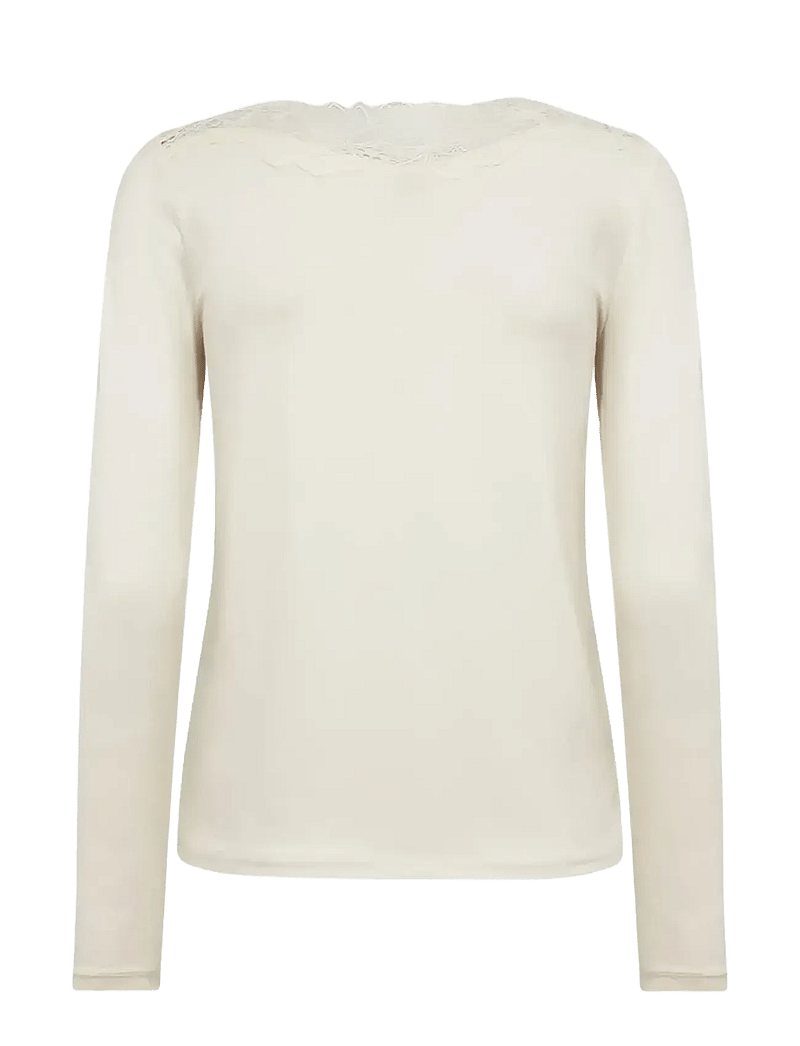 Soyaconcept - SC-MARICA - långärmade toppar - 1620 cream - 2