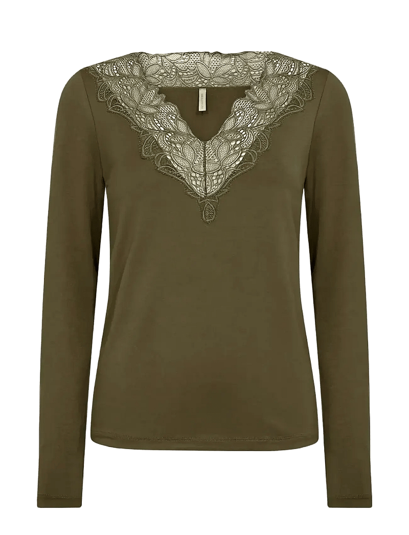Soyaconcept - SC-MARICA - palaidinukės ilgomis rankovėmis - 7965 dark olive - 1