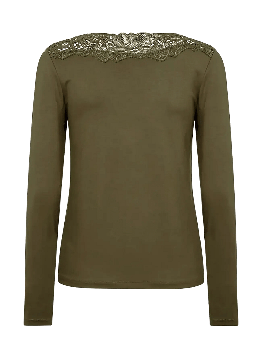 Soyaconcept - SC-MARICA - pikkade varrukatega alussärgid - 7965 dark olive - 2