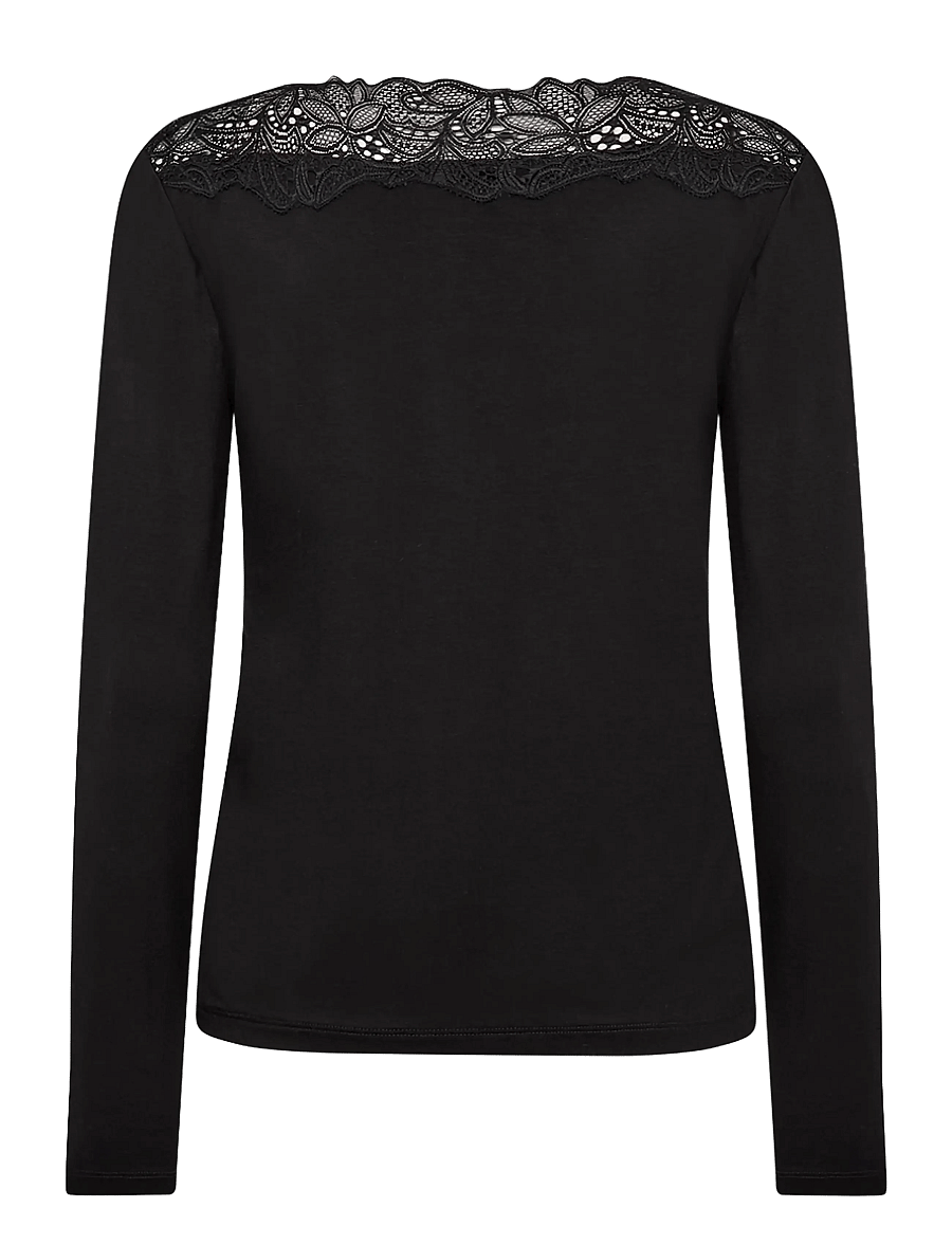 Soyaconcept - SC-MARICA - langærmede toppe - black - 2