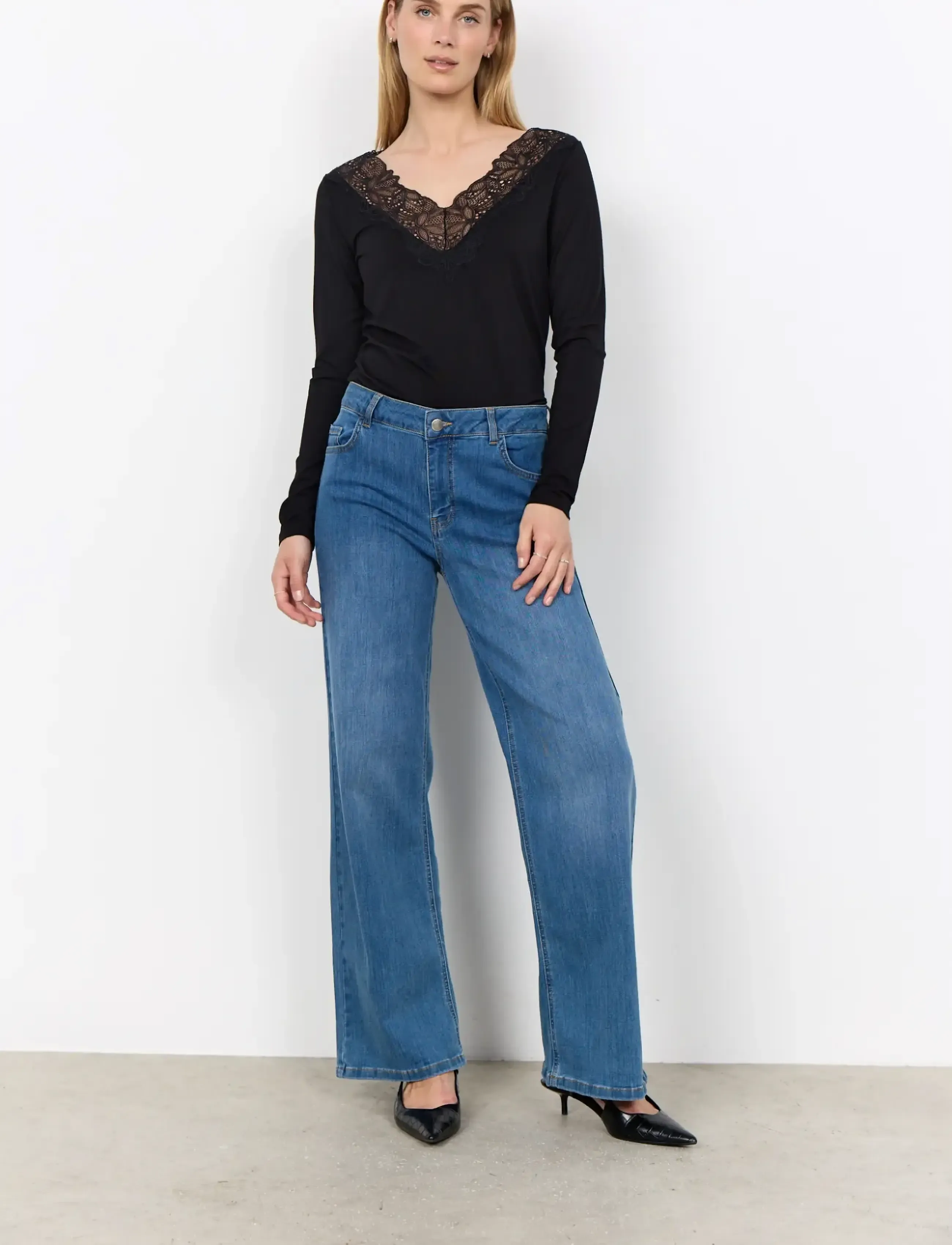 Soyaconcept - SC-MARICA - langärmlige tops - black - 4