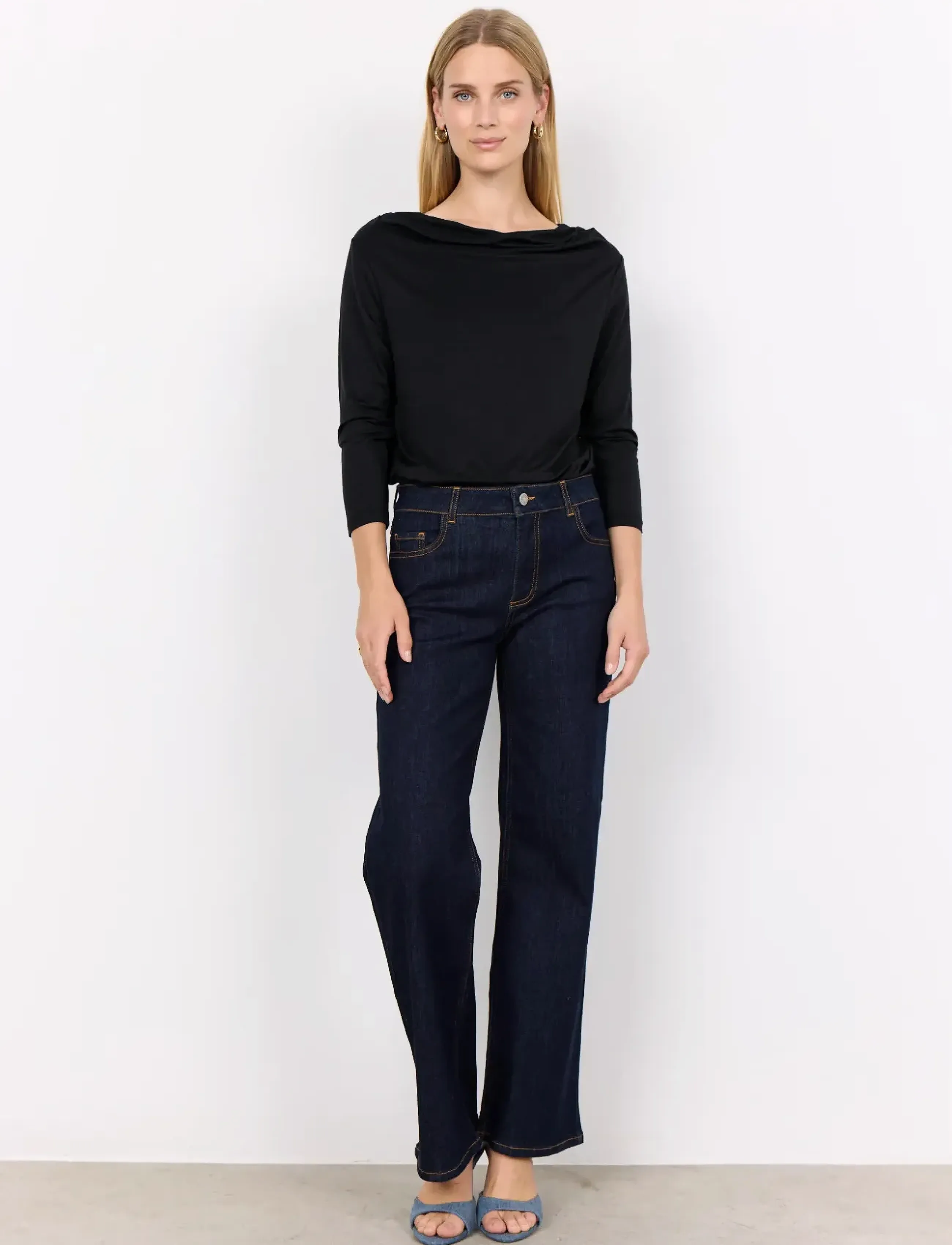 Soyaconcept - SC-MARICA - langärmlige tops - 9999 black - 4