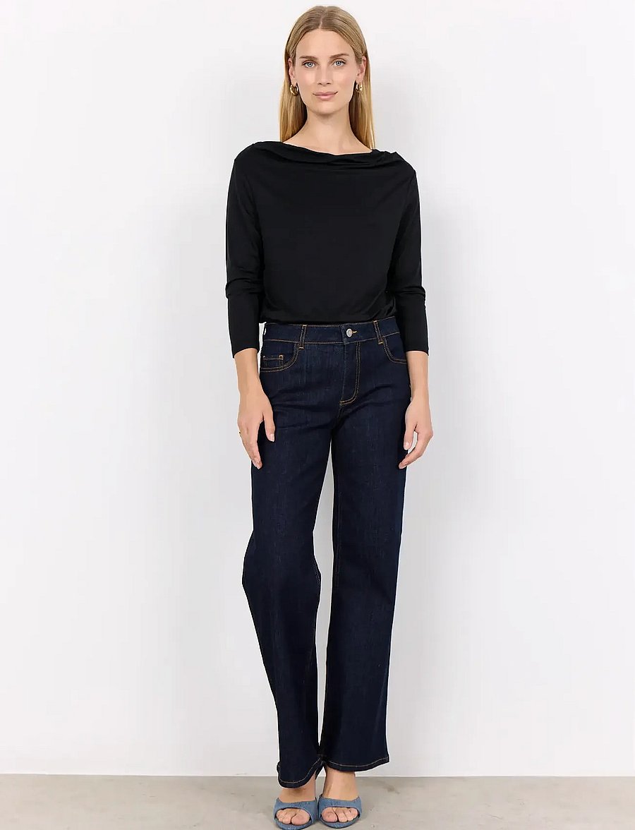 Soyaconcept - SC-MARICA - langärmlige tops - 9999 black - 4