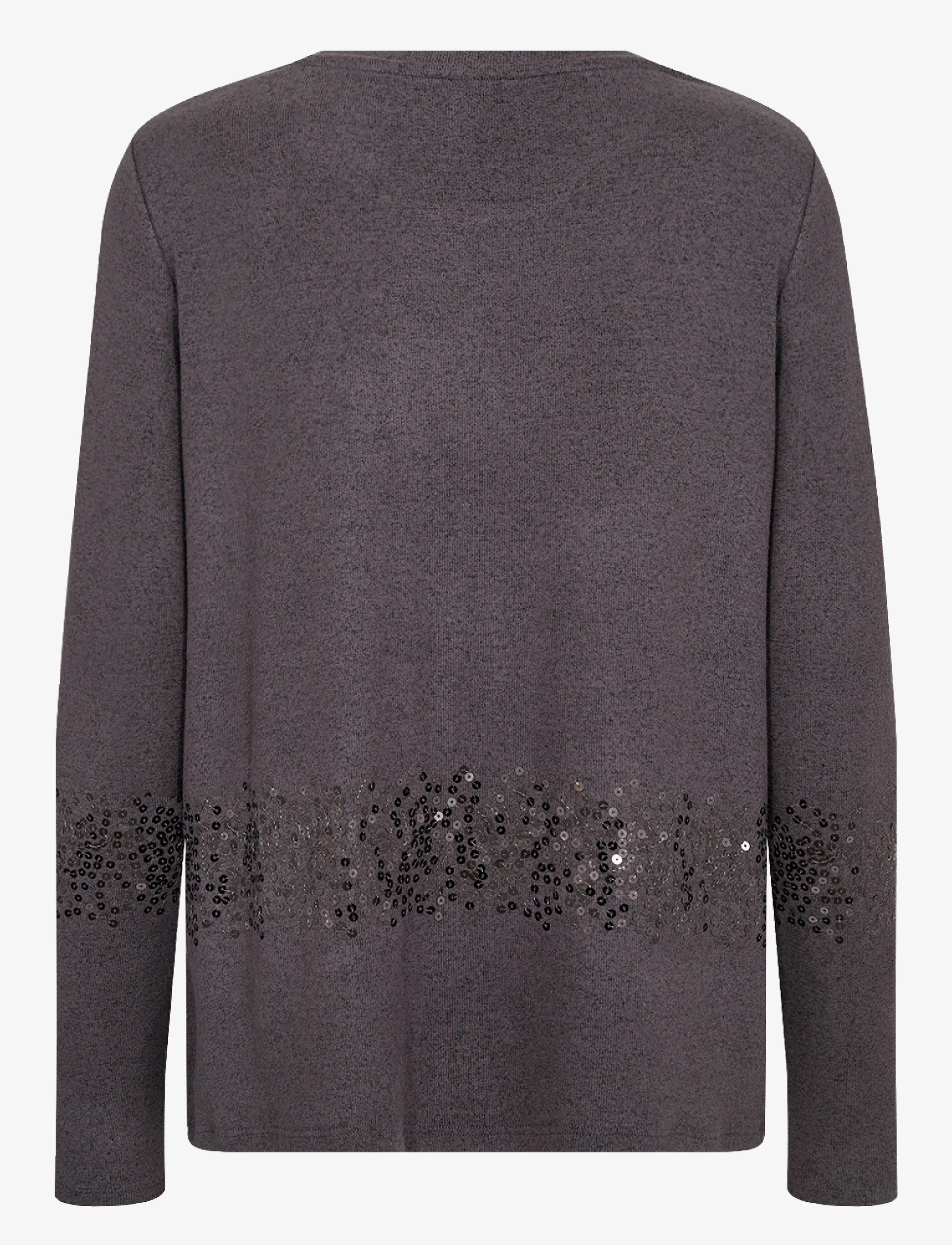 Soyaconcept - SC-BIARA - langærmede bluser - dk grey melange - 2