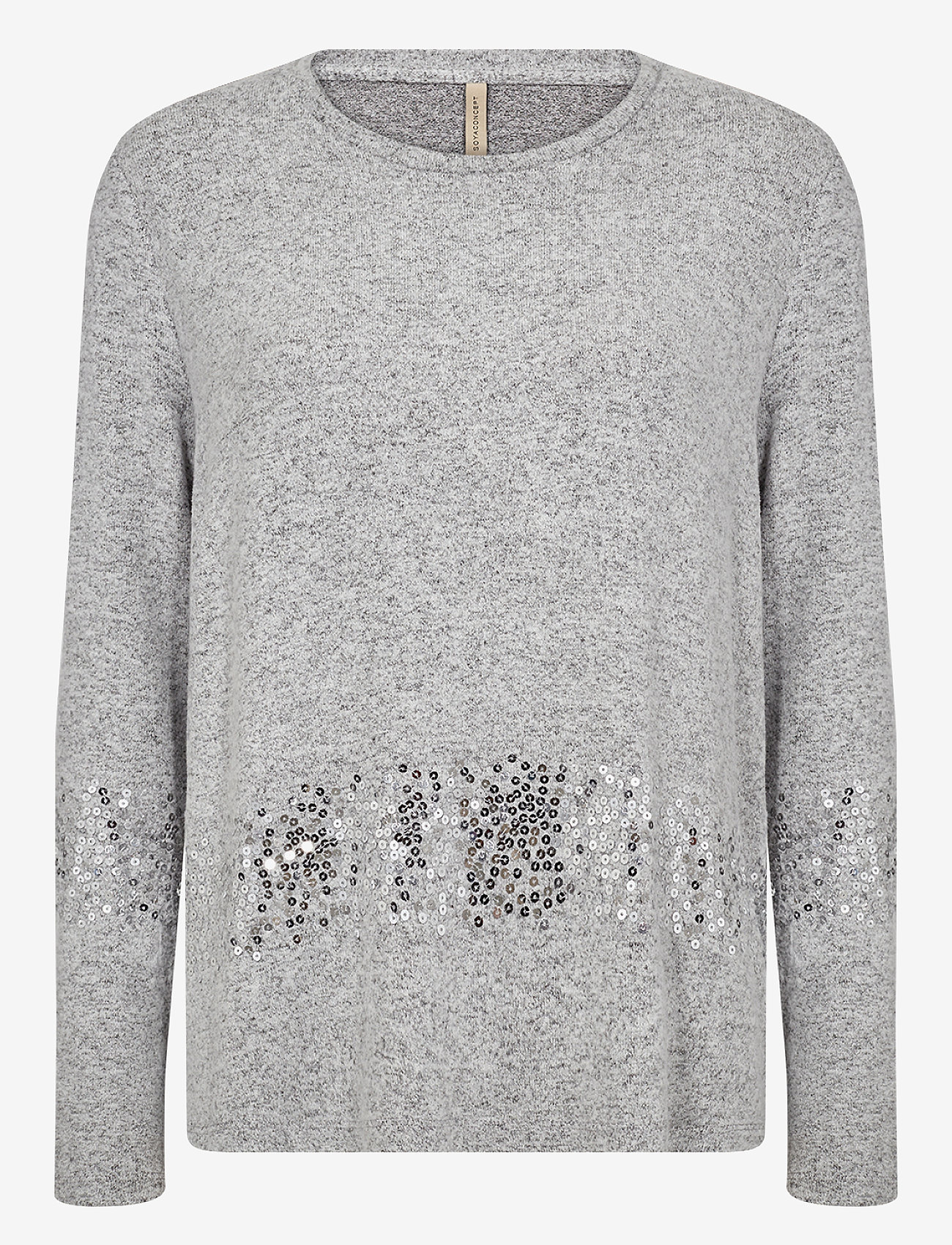 Soyaconcept - SC-BIARA - langärmlige blusen - lt grey melange - 0