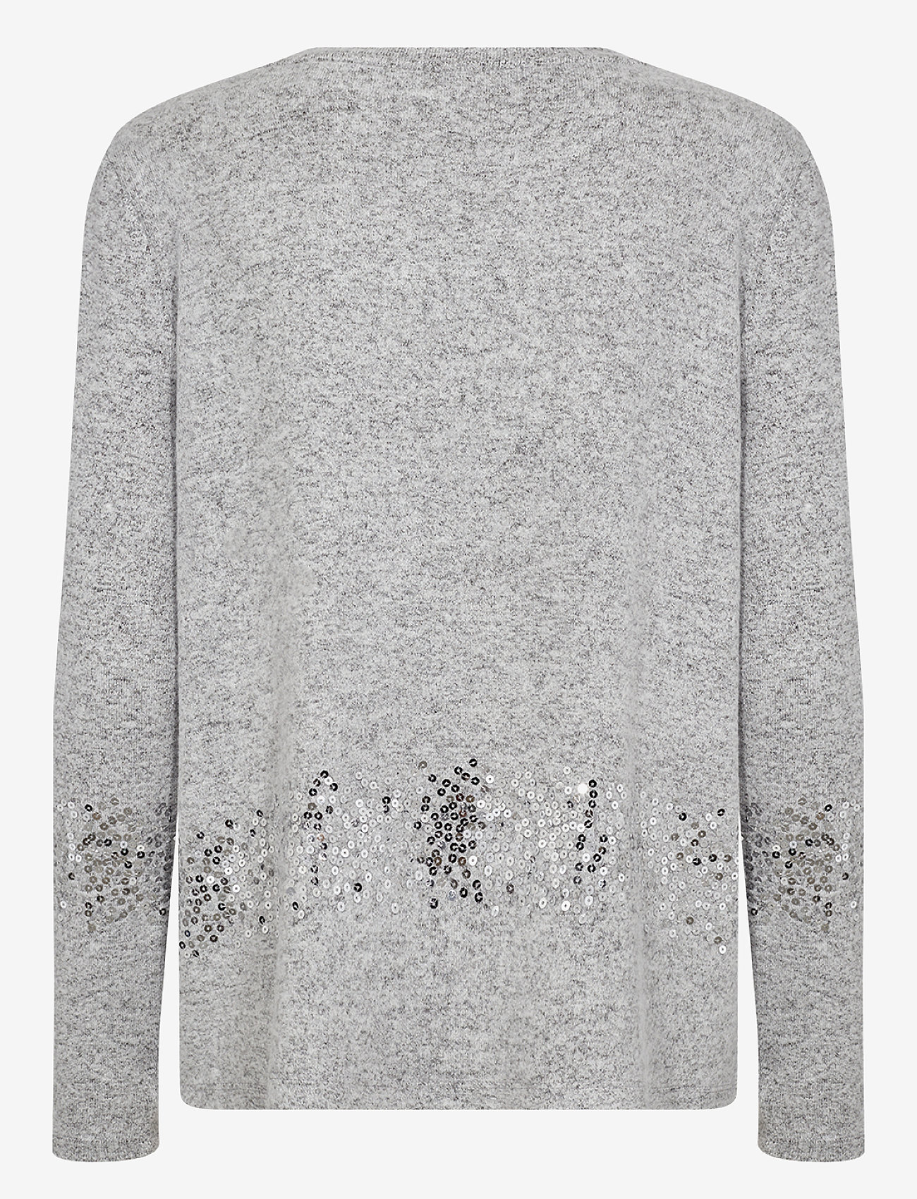 Soyaconcept - SC-BIARA - langärmlige blusen - lt grey melange - 1