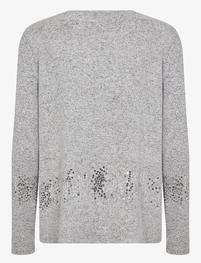 Soyaconcept - SC-BIARA - långärmade blusar - lt grey melange - 2