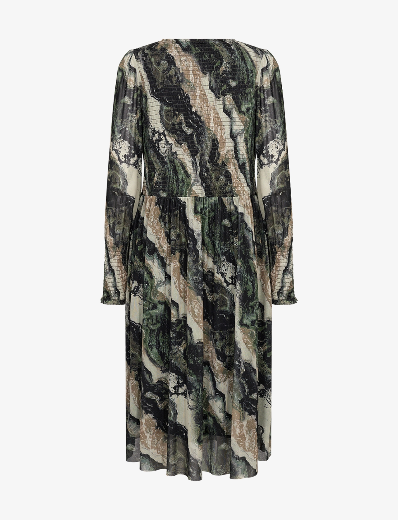 Soyaconcept - SC-ALDA AOP - midi-kleider - dark army combi - 2