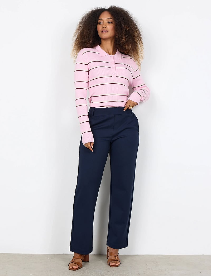 Soyaconcept - SC-NANNI - straight leg hosen - 6910 navy - 0