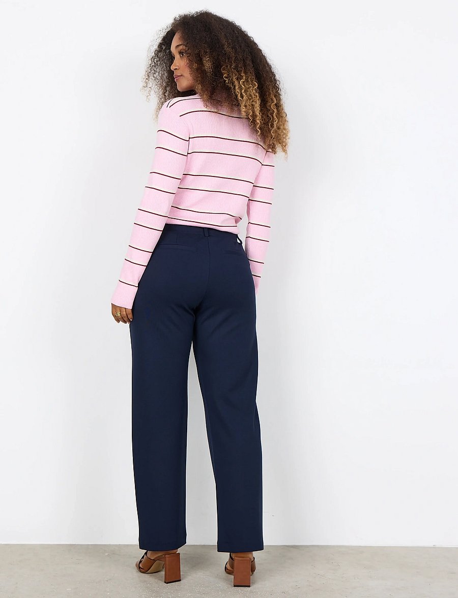 Soyaconcept - SC-NANNI - raka byxor - 6910 navy - 4
