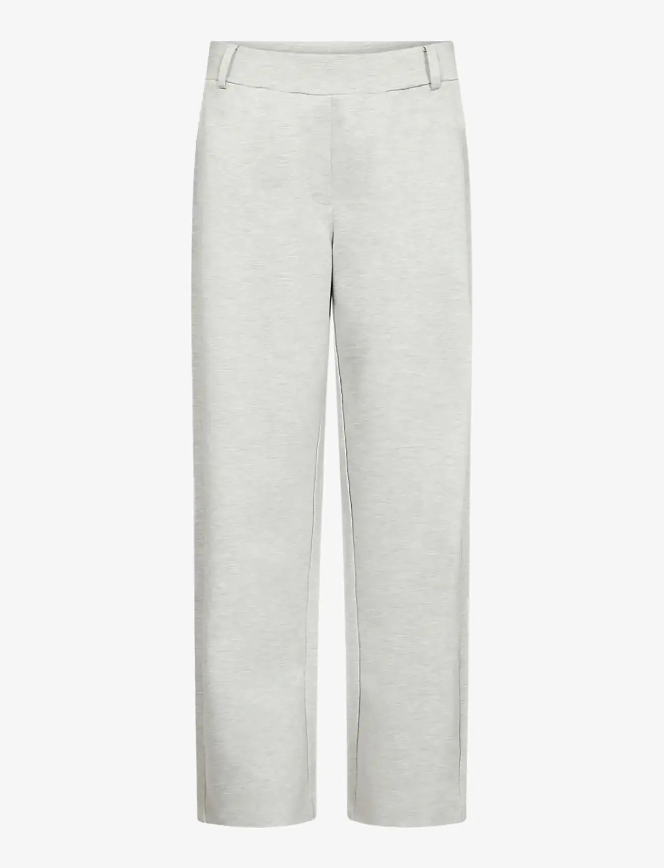 Soyaconcept - SC-NANNI - bukser med lige ben - 99110 lt grey melange - 1