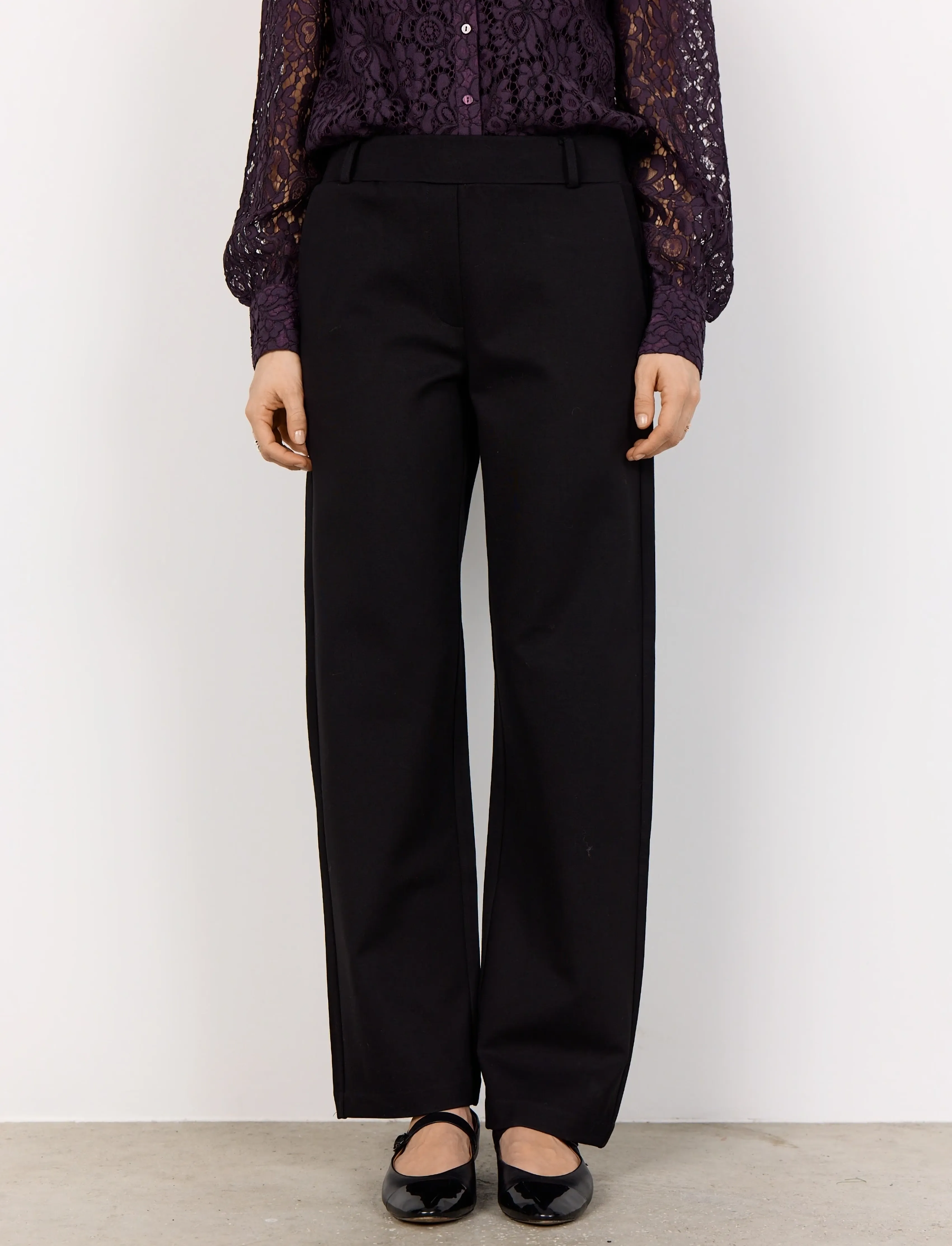 Soyaconcept - SC-NANNI - straight leg trousers - black - 3