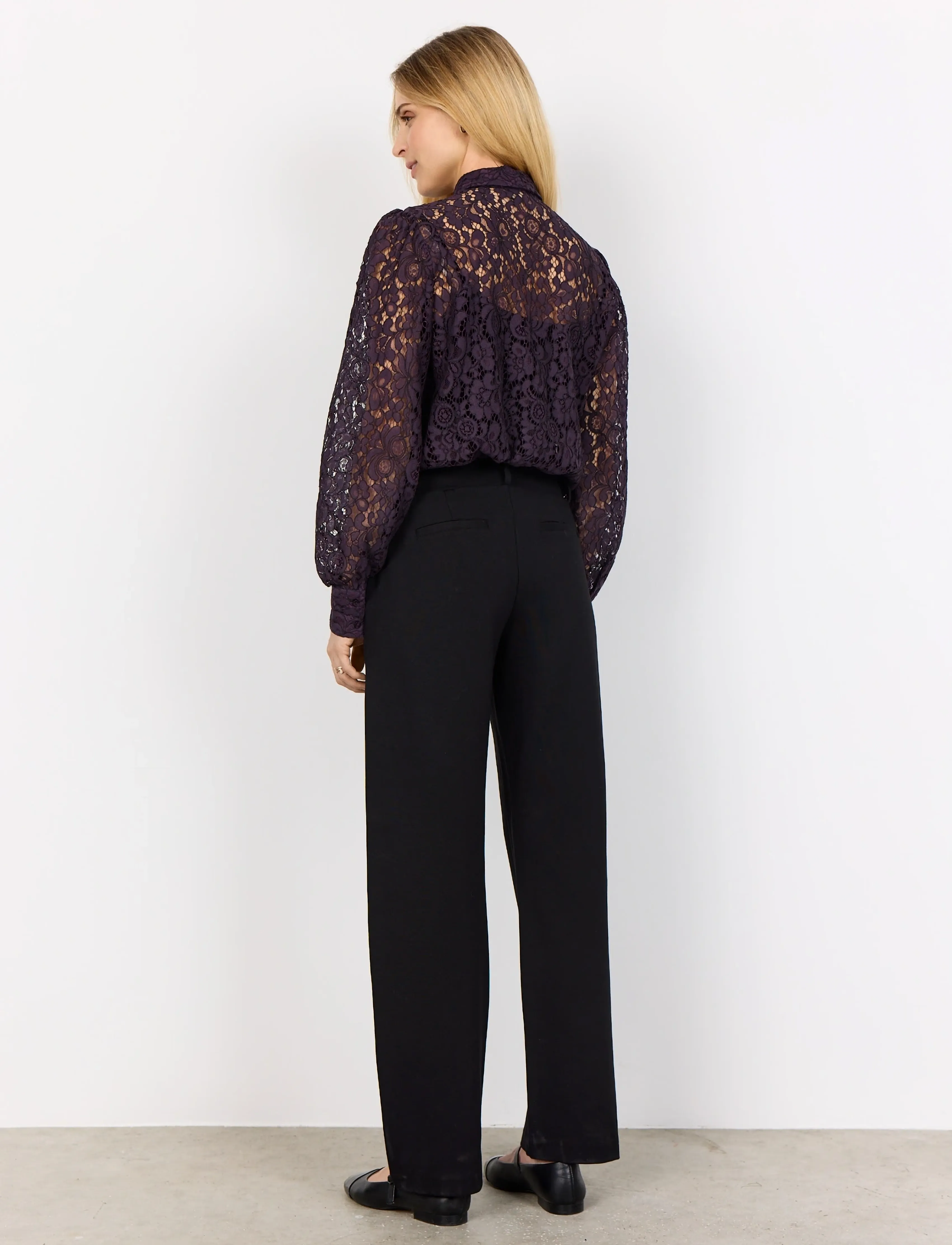 Soyaconcept - SC-NANNI - straight leg trousers - black - 4
