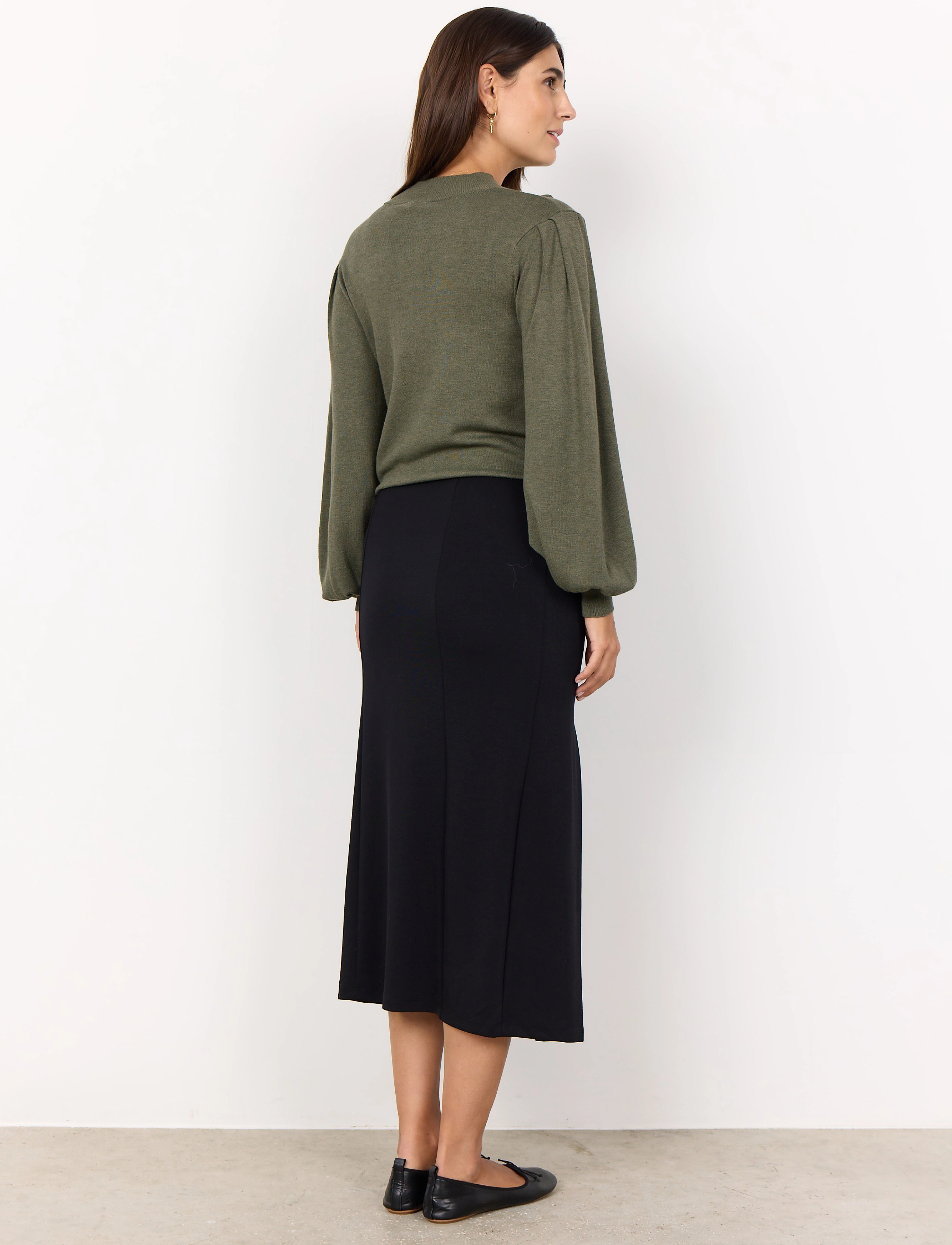 Soyaconcept - SC-BANU - midi skirts - black - 3