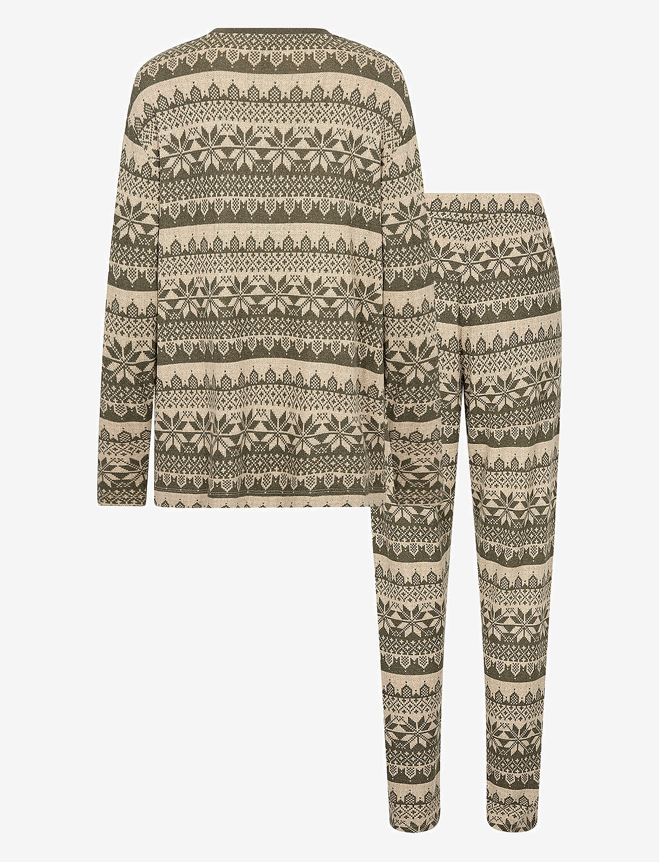 Soyaconcept - SC-BIARA AOP SET - dark olive melange combi - 1