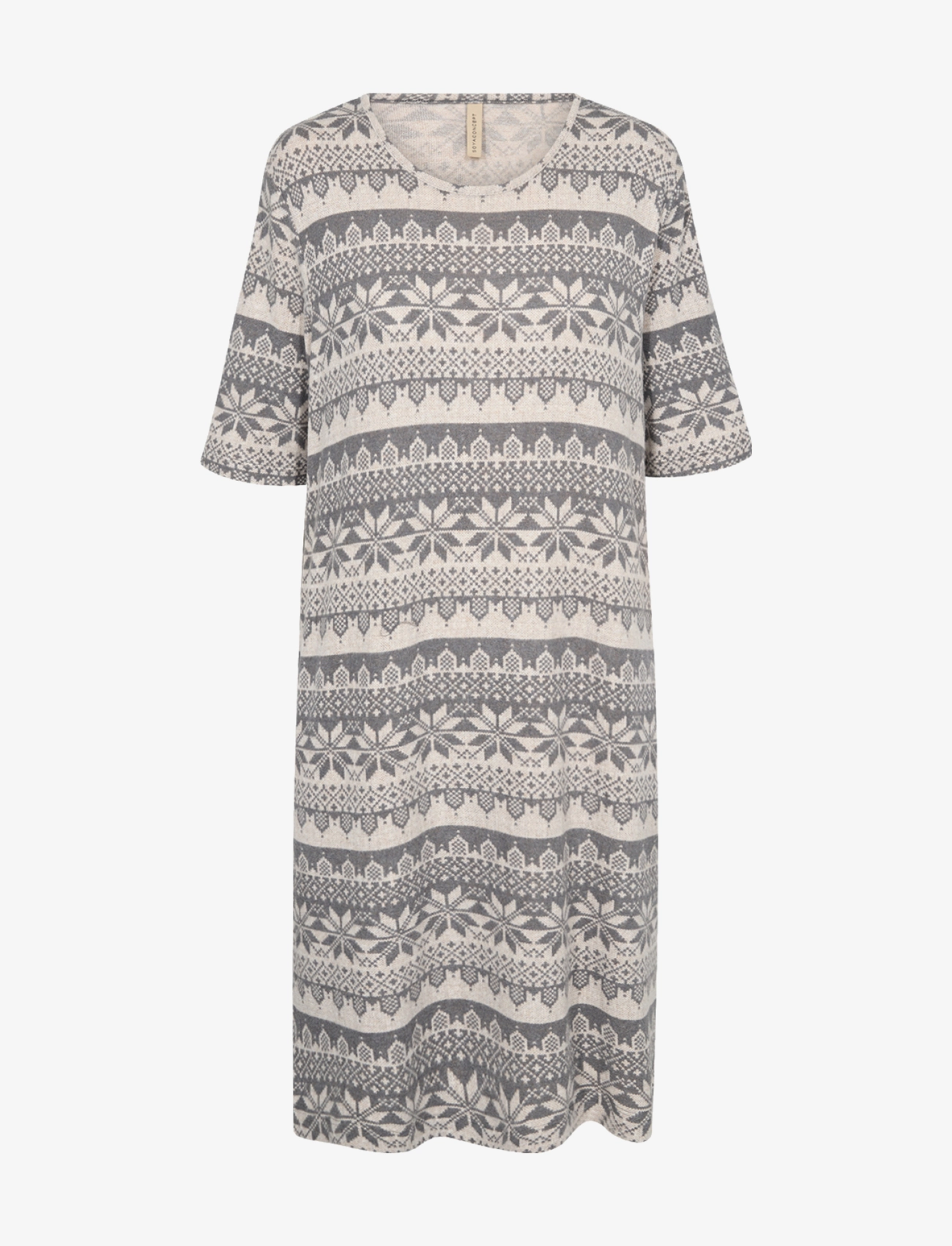 Soyaconcept SC-BIARA AOP - Rõivad - CREAM MELANGE COMBI / cream