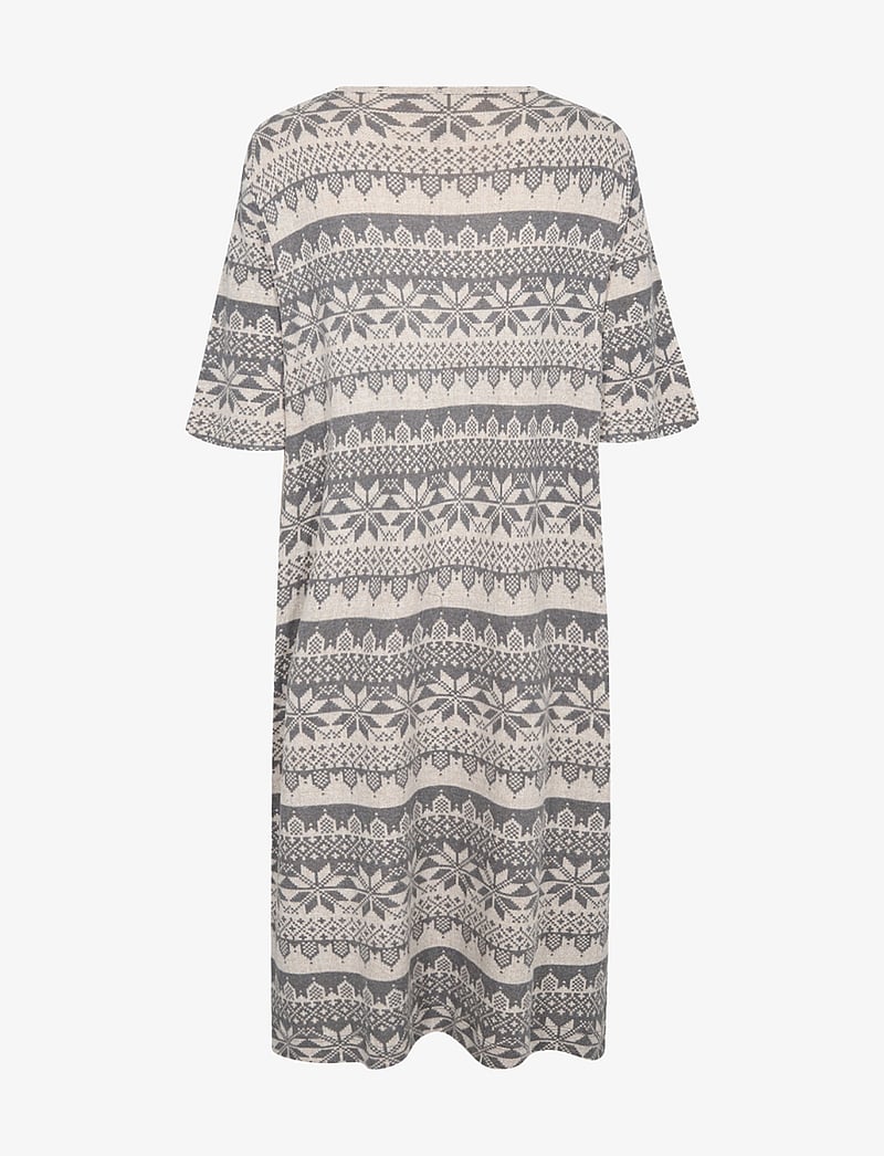 Soyaconcept - SC-BIARA AOP - summer dresses - cream melange combi - 1