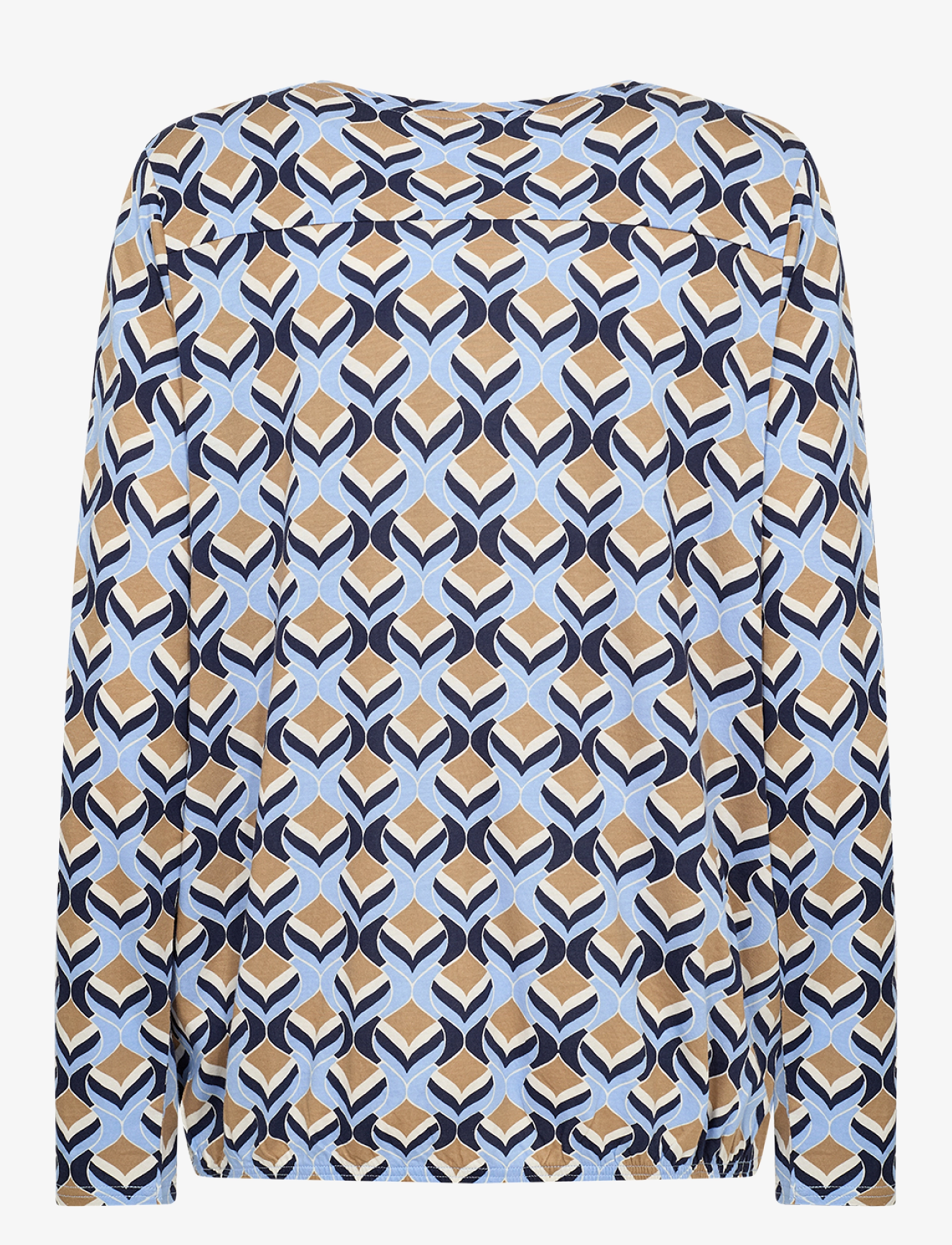 Soyaconcept - SC-FELICITY AOP - pikkade varrukatega pluusid - air blue combi - 2