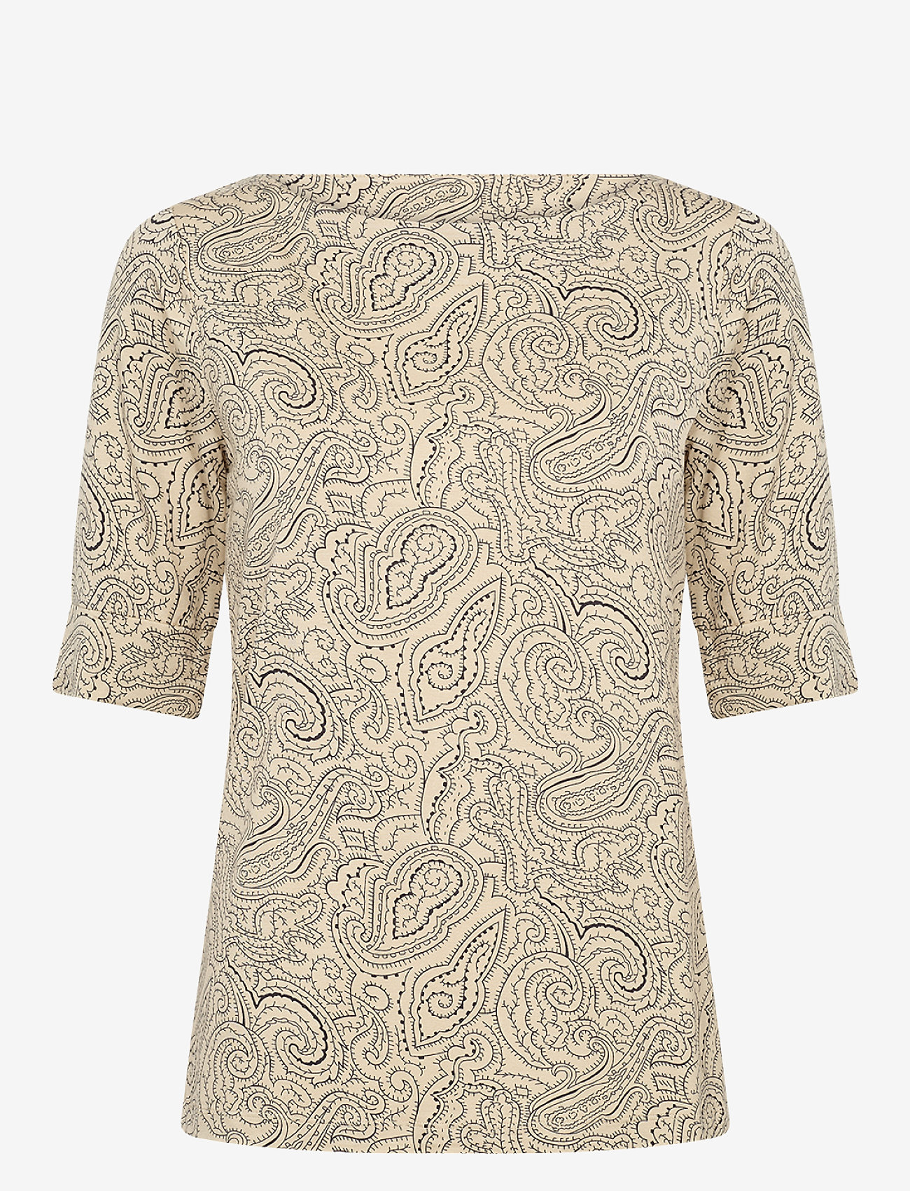 Soyaconcept - SC-MARICA AOP - t-shirts - cream combi - 0