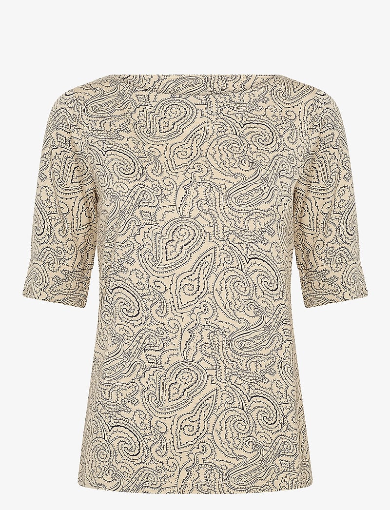 Soyaconcept - SC-MARICA AOP - t-shirts - cream combi - 0