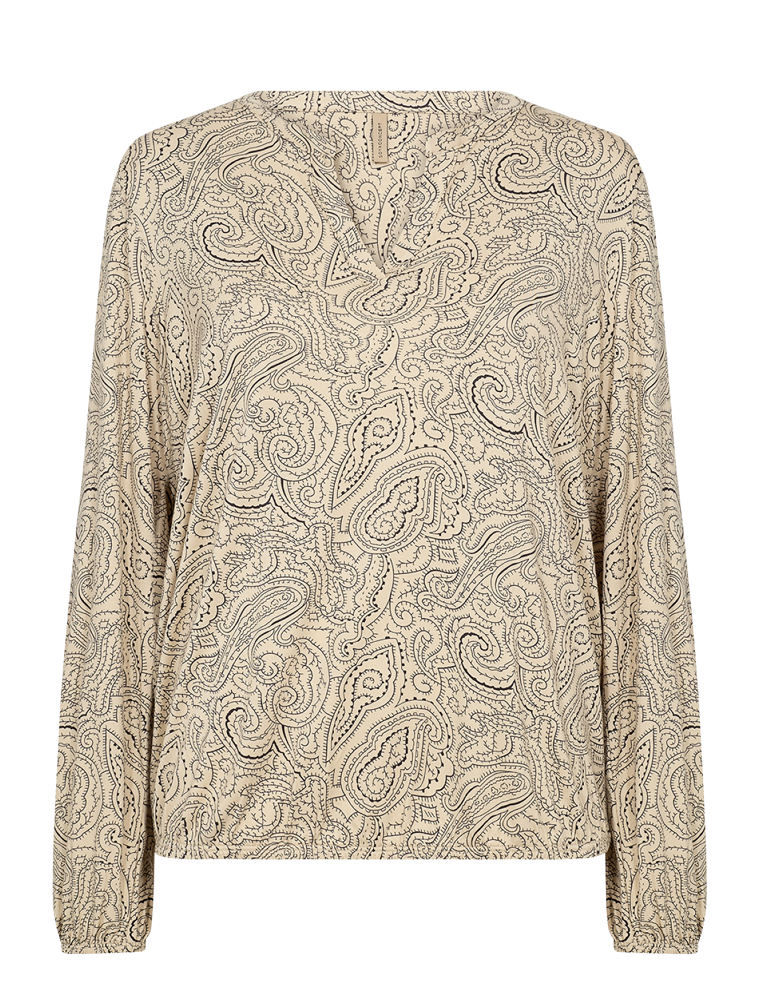 Soyaconcept SC-MARICA AOP - Bluser - CREAM COMBI / cream