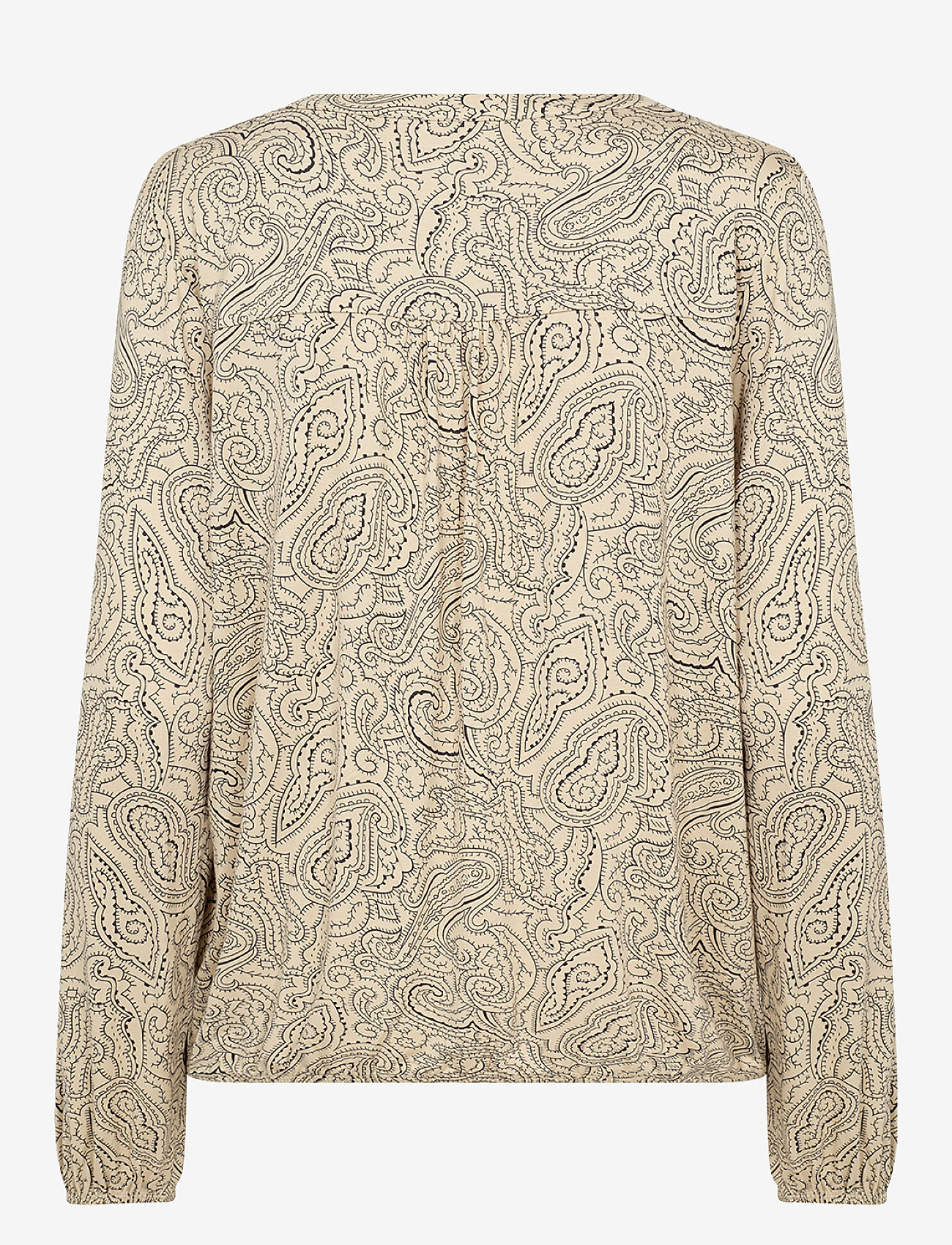 Soyaconcept - SC-MARICA AOP - long sleeved blouses - cream combi - 2