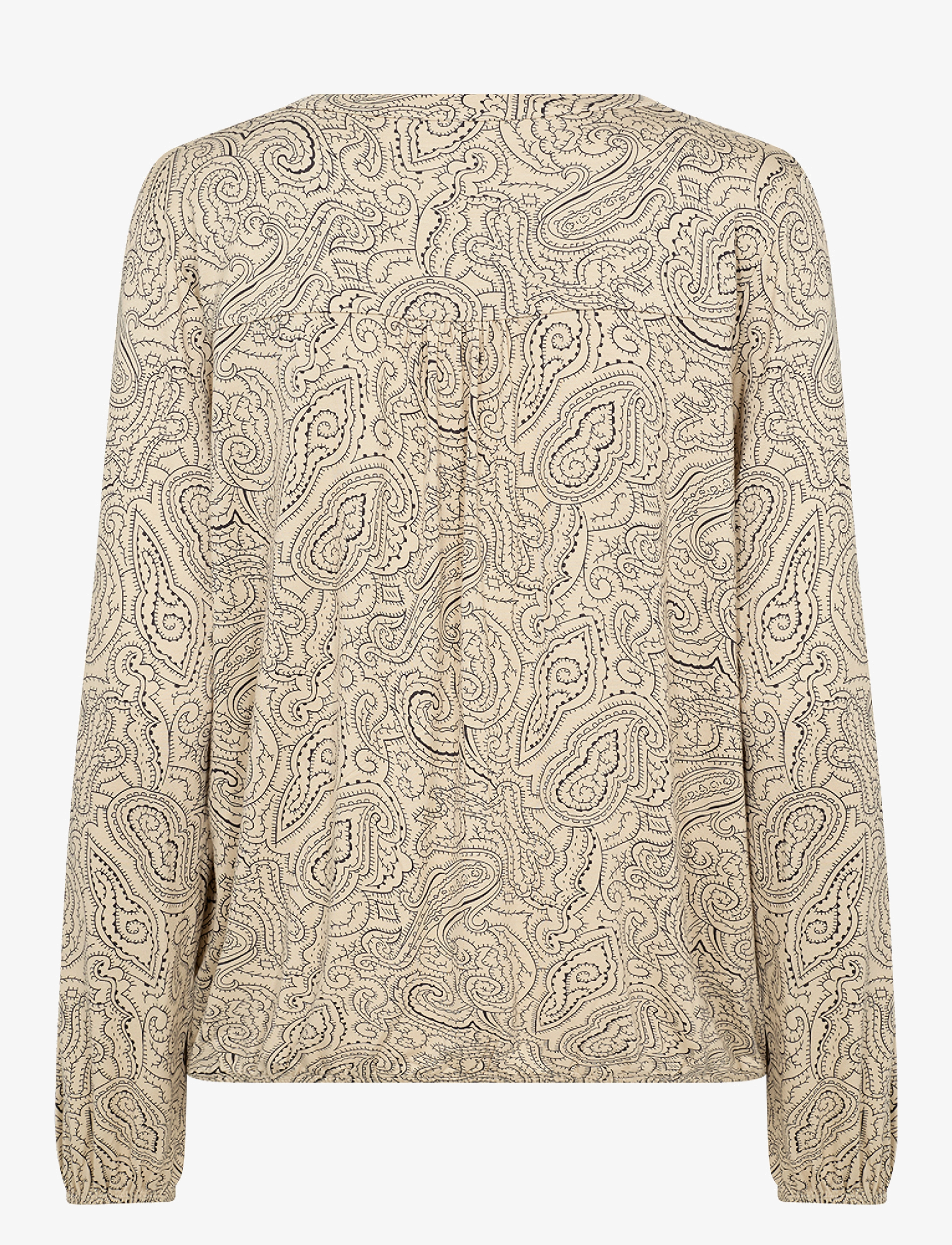 Soyaconcept - SC-MARICA AOP - pikkade varrukatega pluusid - cream combi - 2