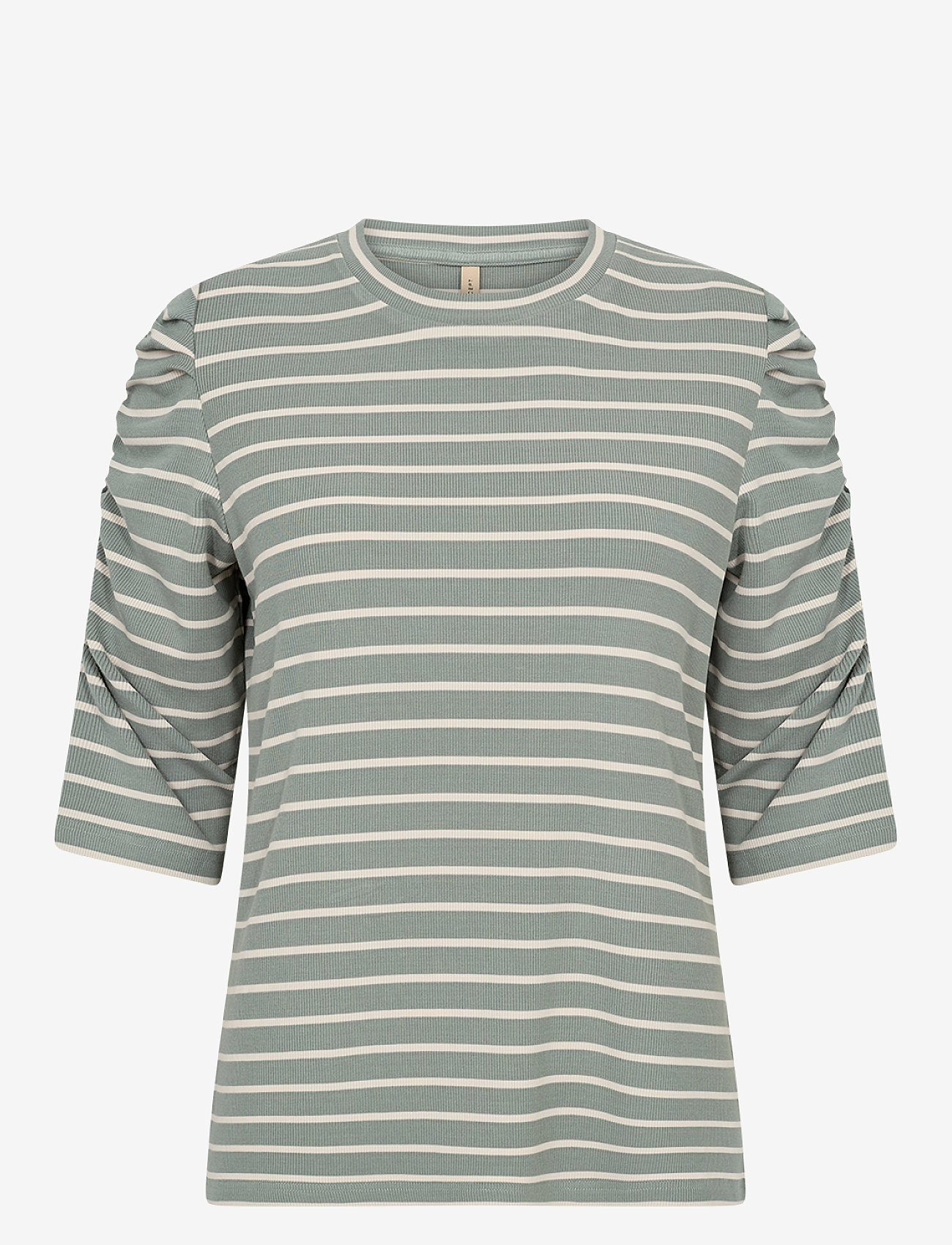 Soyaconcept - SC-ONIE - långärmade toppar - mineral green combi - 0