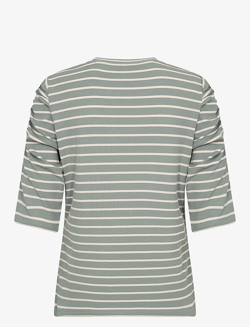 Soyaconcept - SC-ONIE - långärmade toppar - mineral green combi - 1