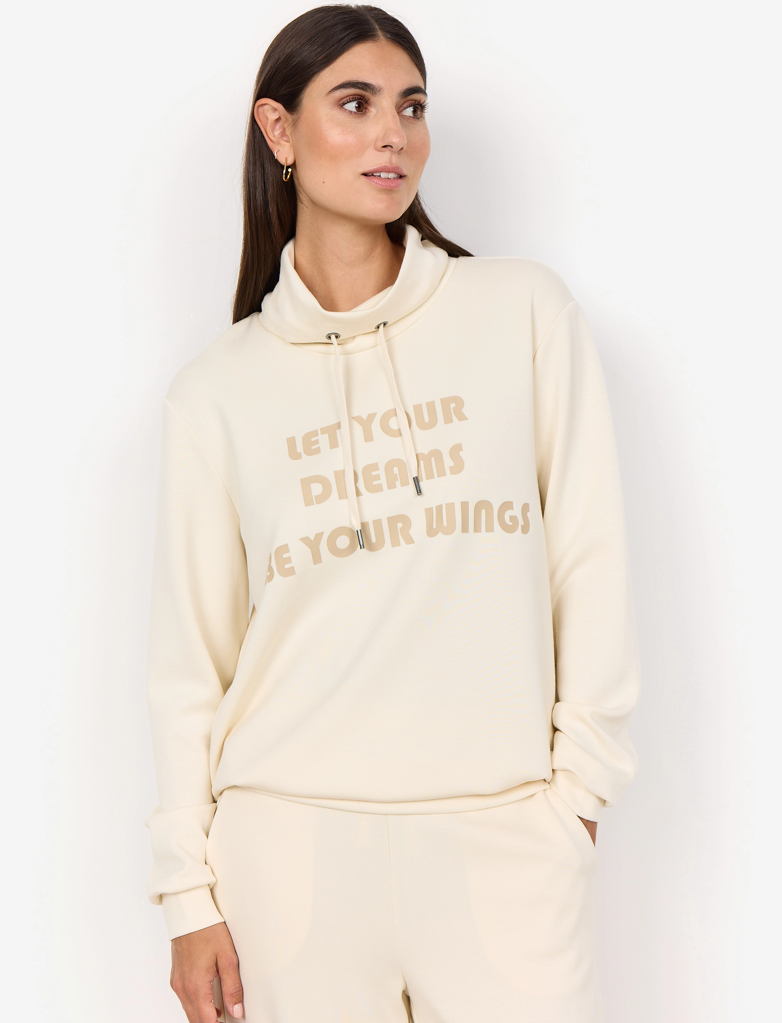 Soyaconcept Sc-Banu, S, Sweatshirts & Hoodies, Creme - Sweatshirts, Frauen