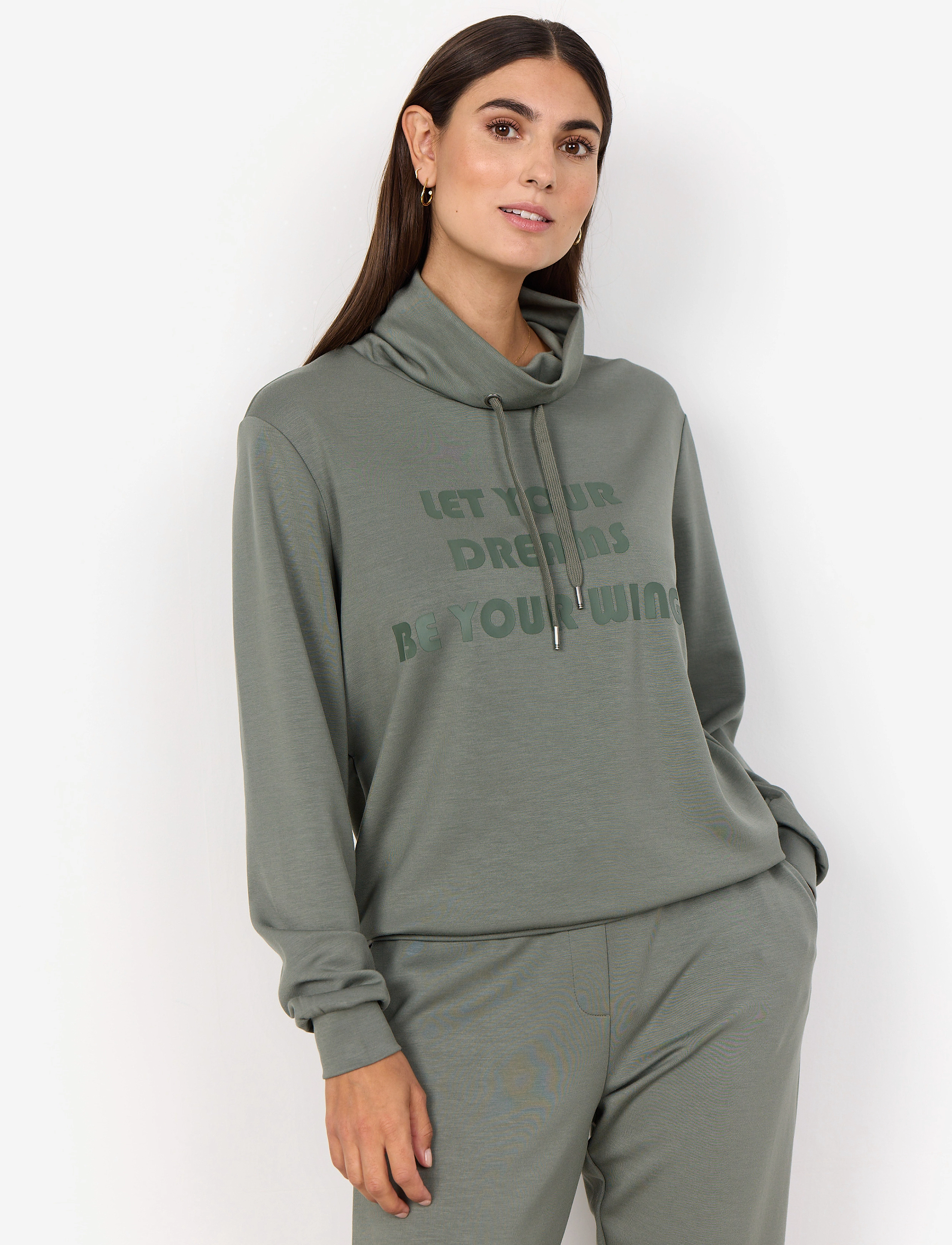 Soyaconcept Sc-Banu, S, Sweatshirts & Hoodies, Khakigrün - Sweatshirts, Frauen