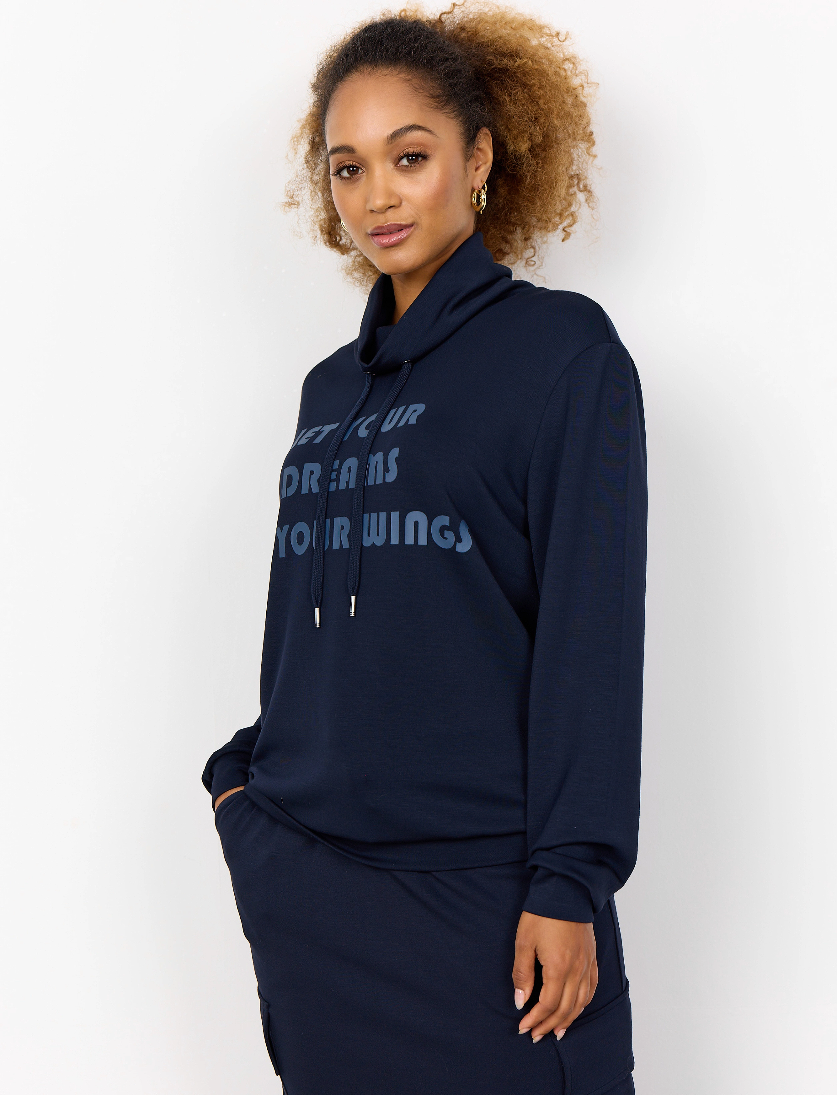 Soyaconcept Sc-Banu, XL, Sweatshirts & Hoodies, Marineblau - Sweatshirts, Frauen