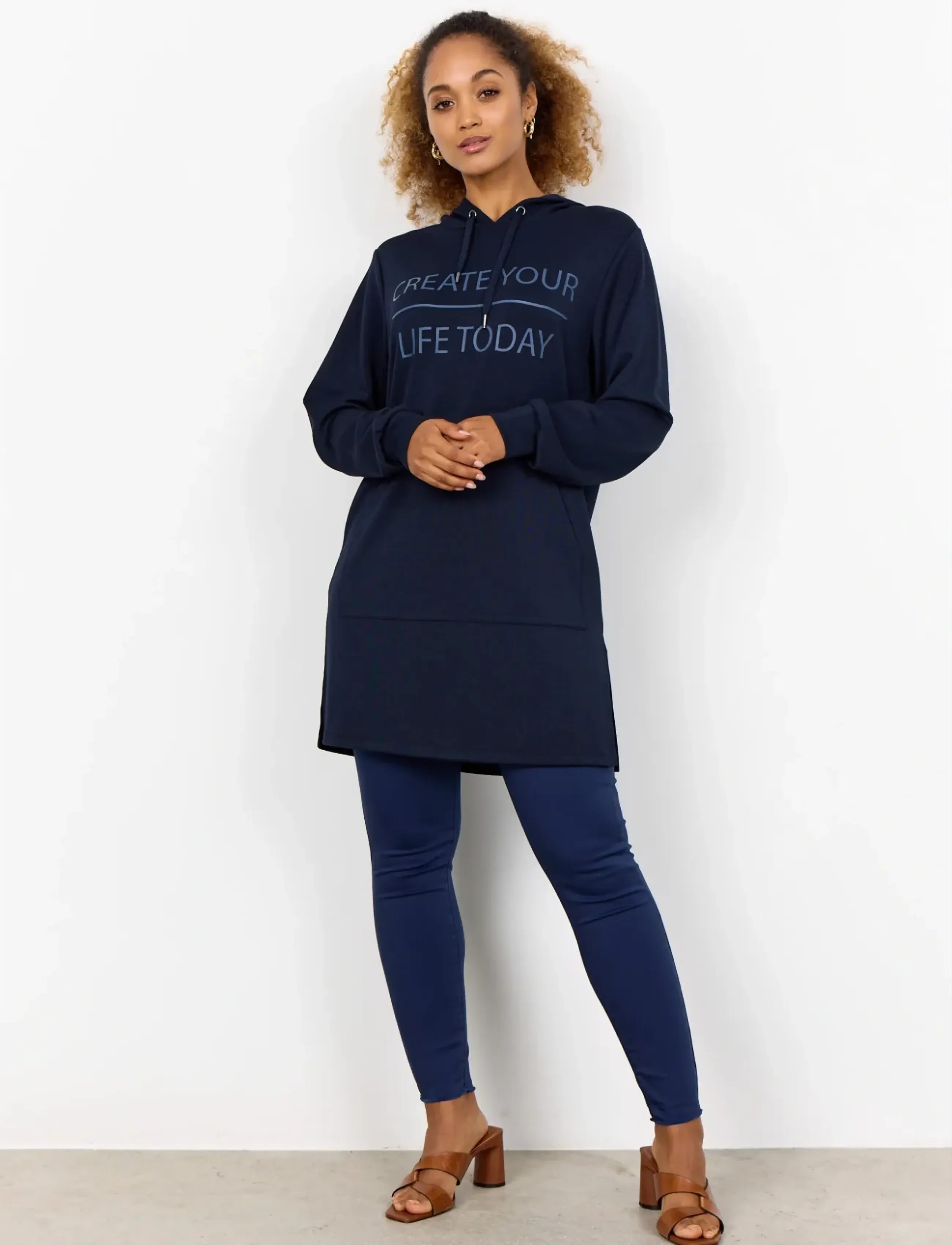Soyaconcept - SC-BANU - t-shirt dresses - 6910 navy - 4