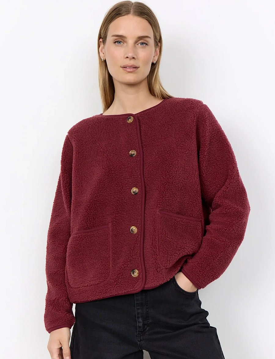 Soyaconcept - SC-ONYX - strickjacken - 4985 oxblood red - 0