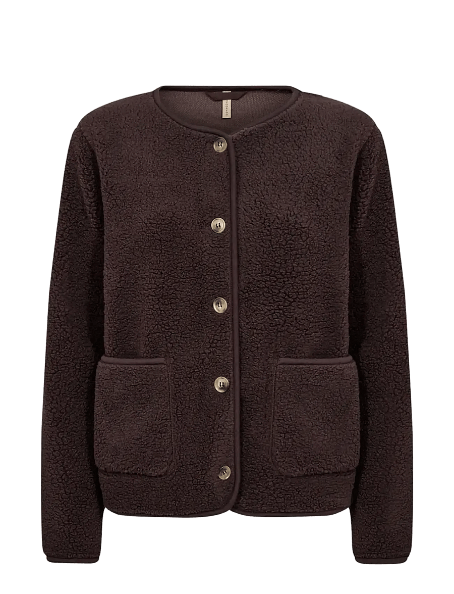 Soyaconcept - SC-ONYX - strickjacken - 8980 chocolate plum - 1
