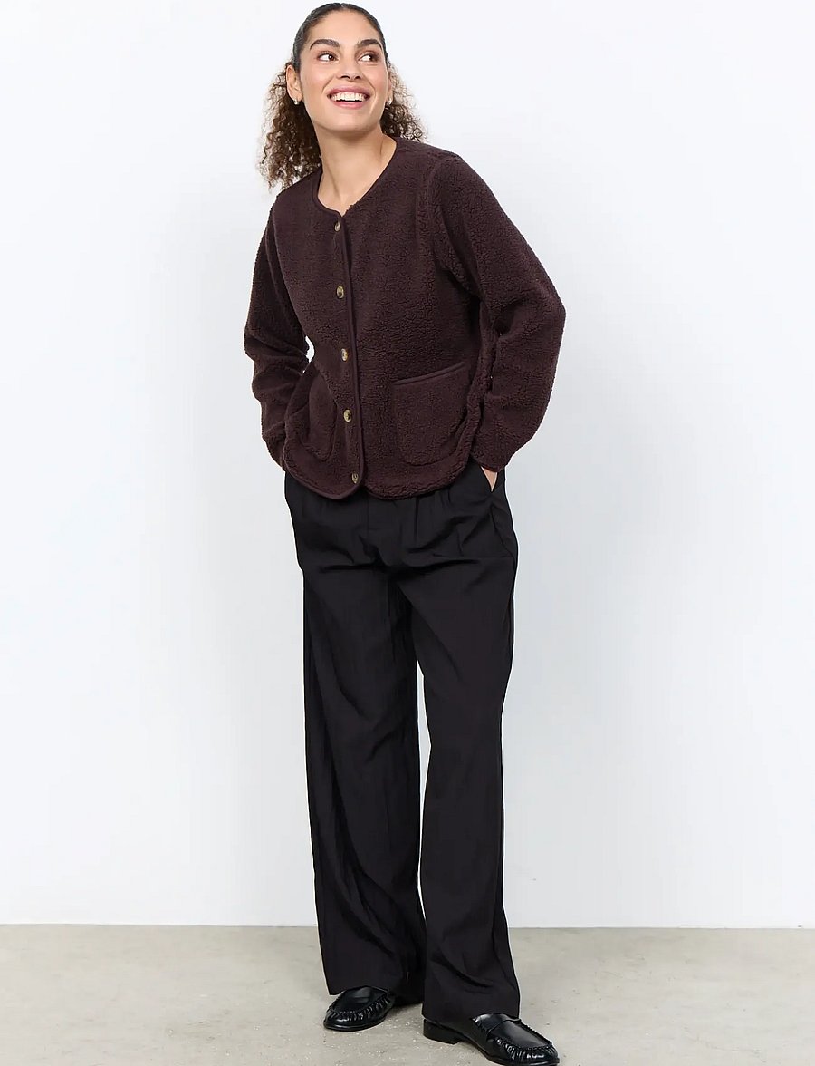 Soyaconcept - SC-ONYX - strickjacken - 8980 chocolate plum - 4