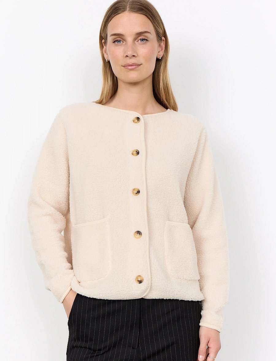 Soyaconcept - SC-ONYX - strickjacken - cream - 0