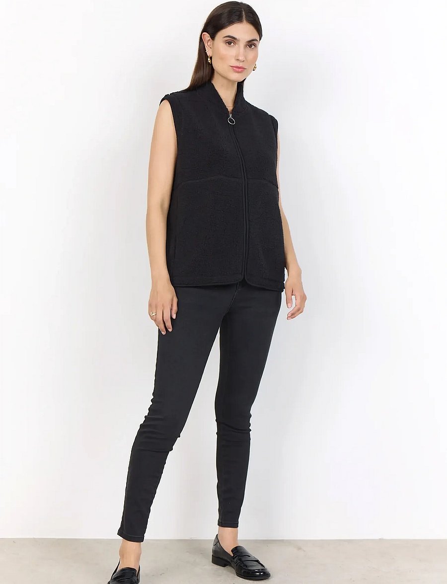 Soyaconcept - SC-ONYX - fleece- und teddy-westen - 9999 black - 4