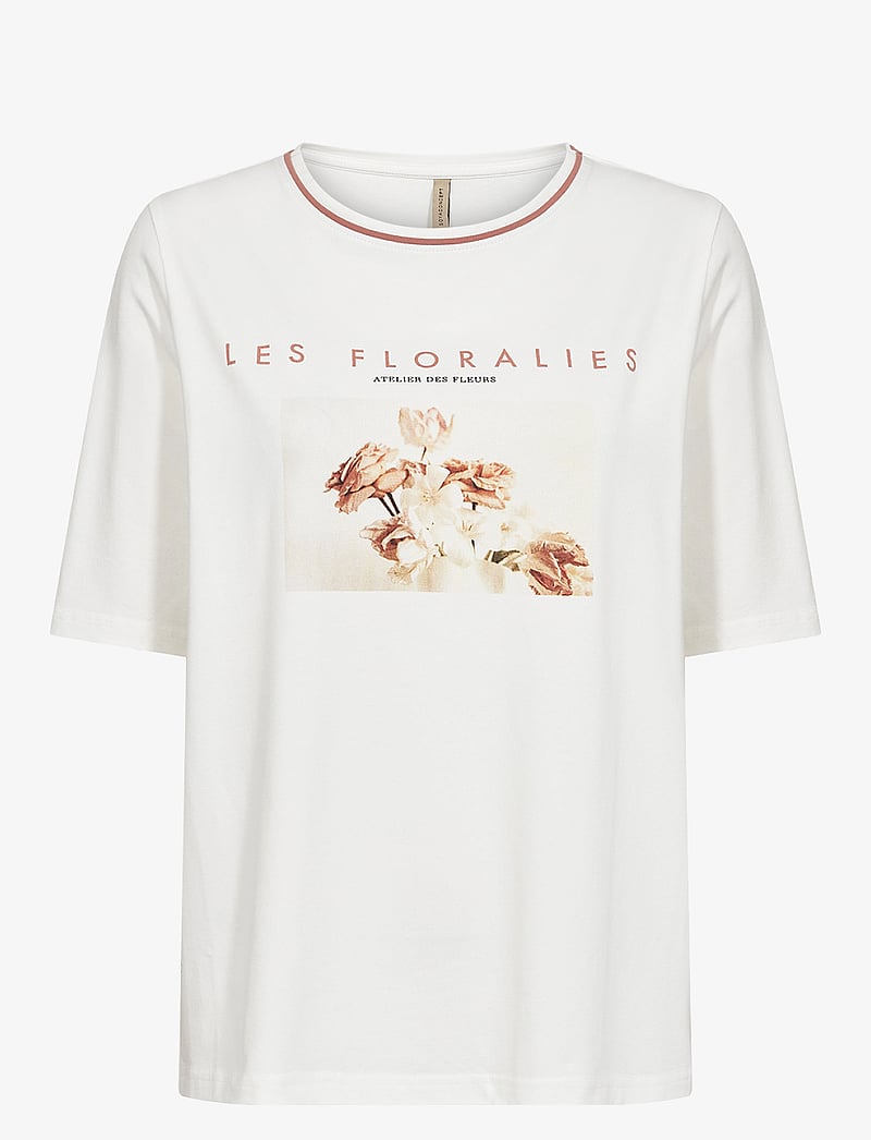 Soyaconcept - SC-ORLAIN - t-shirts - offwhite - 0