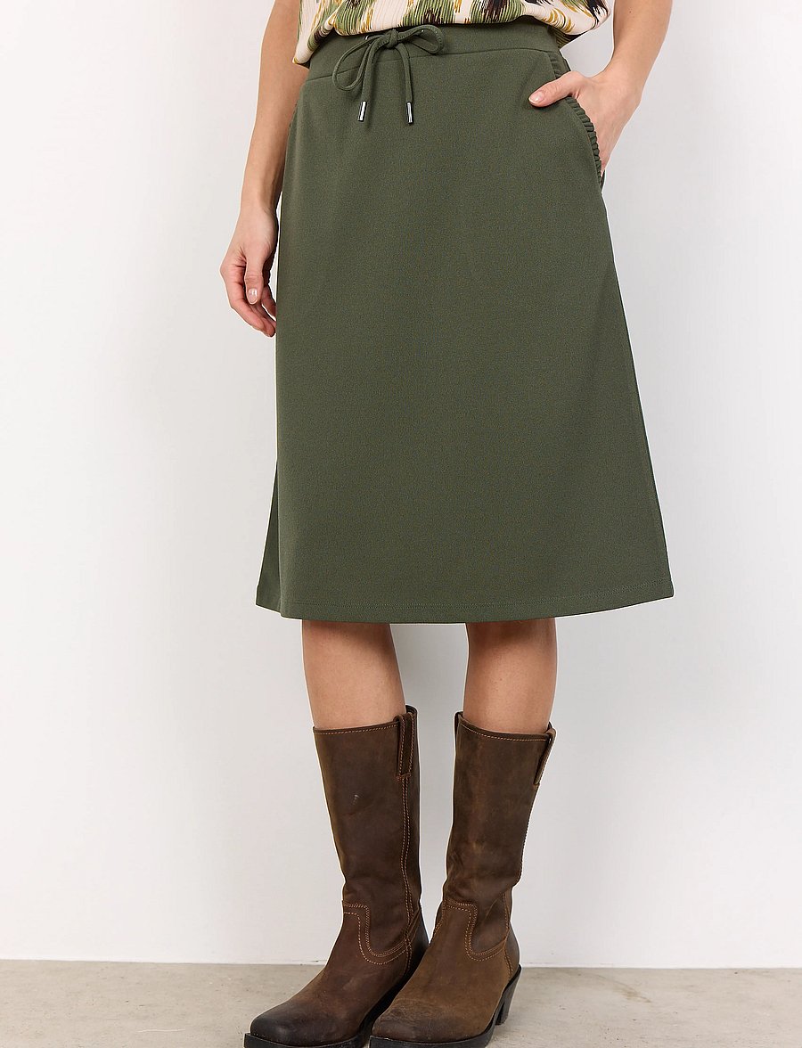 Soyaconcept - SC-SIHAM - midi-röcke - dark army - 4