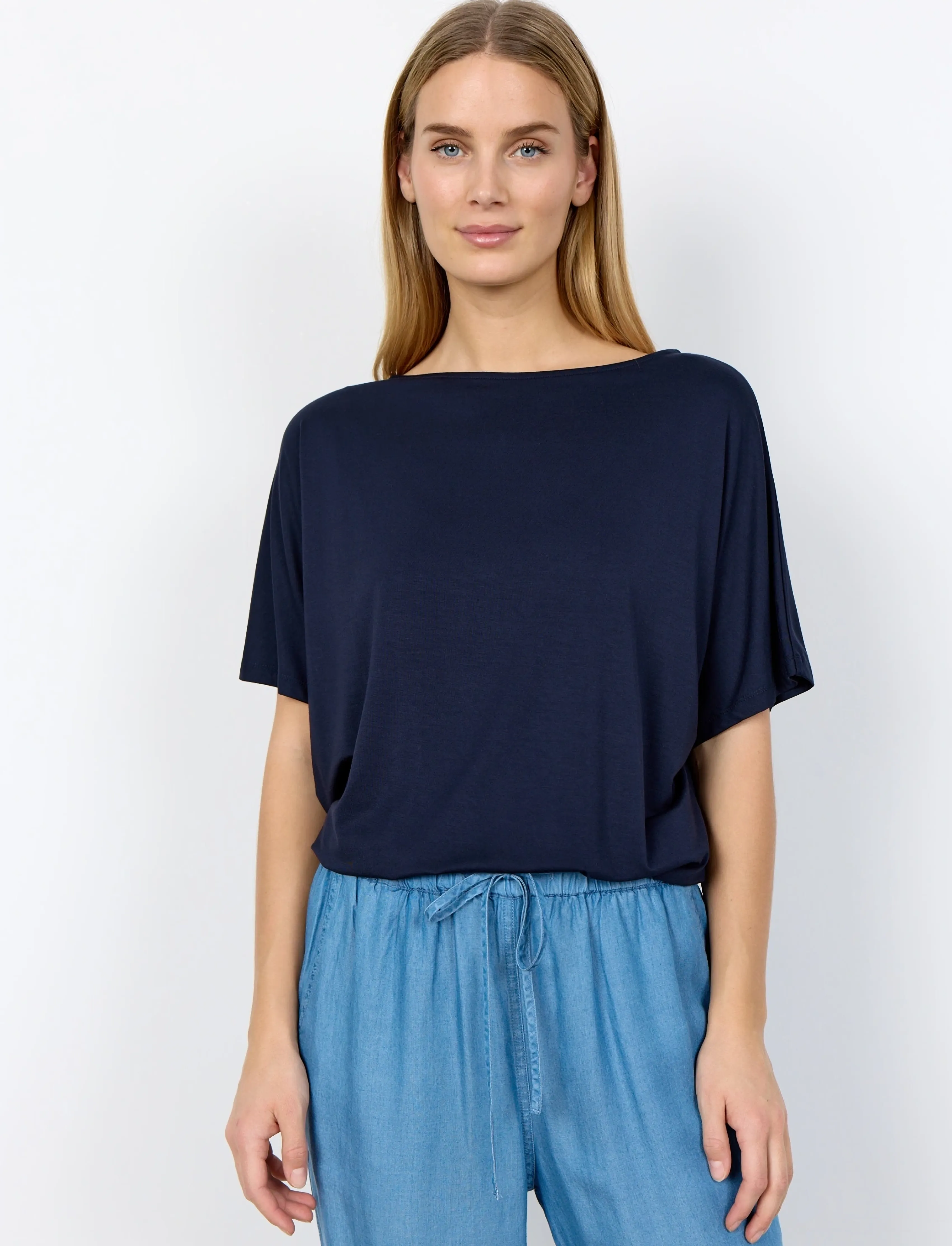 Soyaconcept SC-MARICA - T-shirts - 6910 NAVY / navy