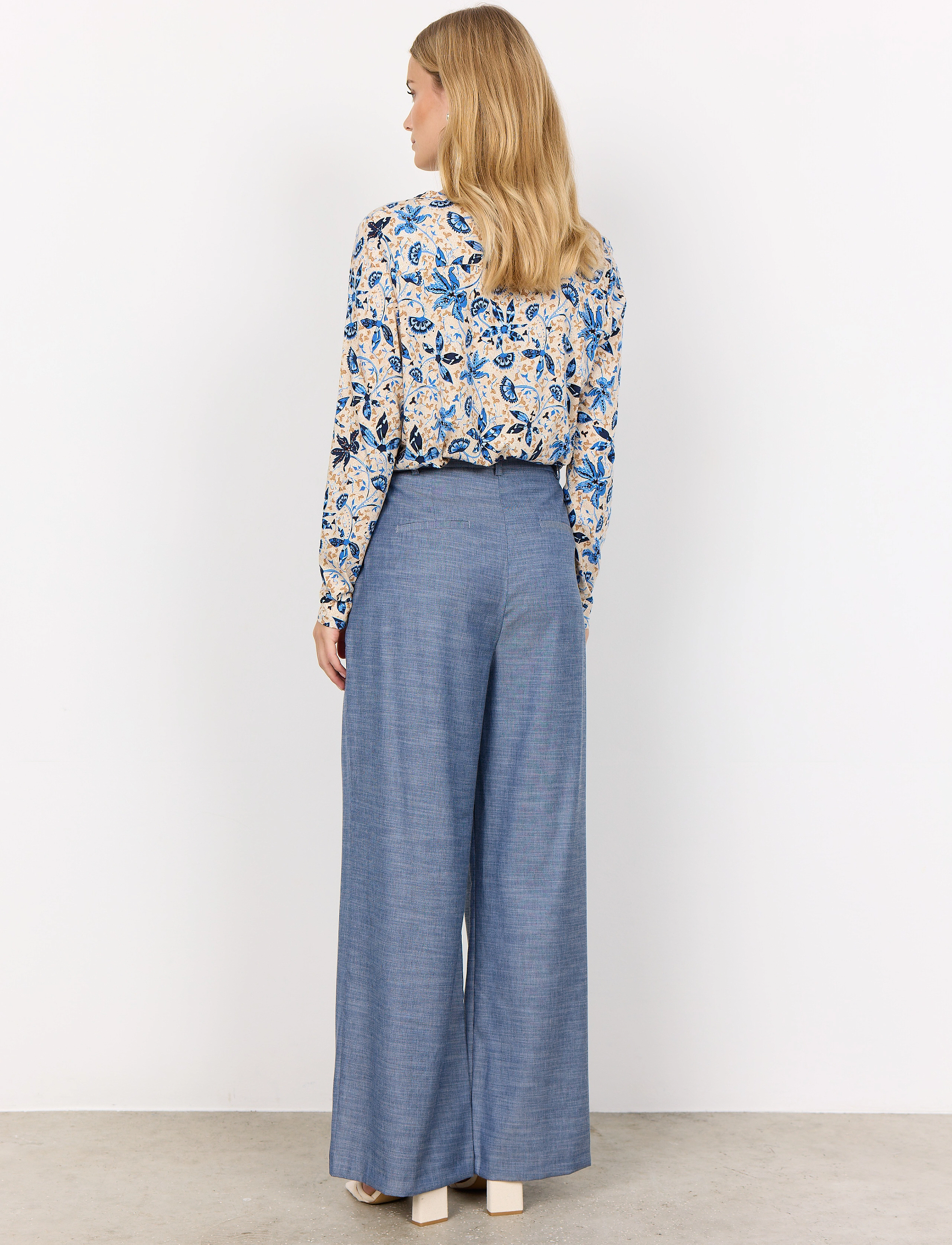 Soyaconcept - SC-FELICITY AOP - air blue combi - 3
