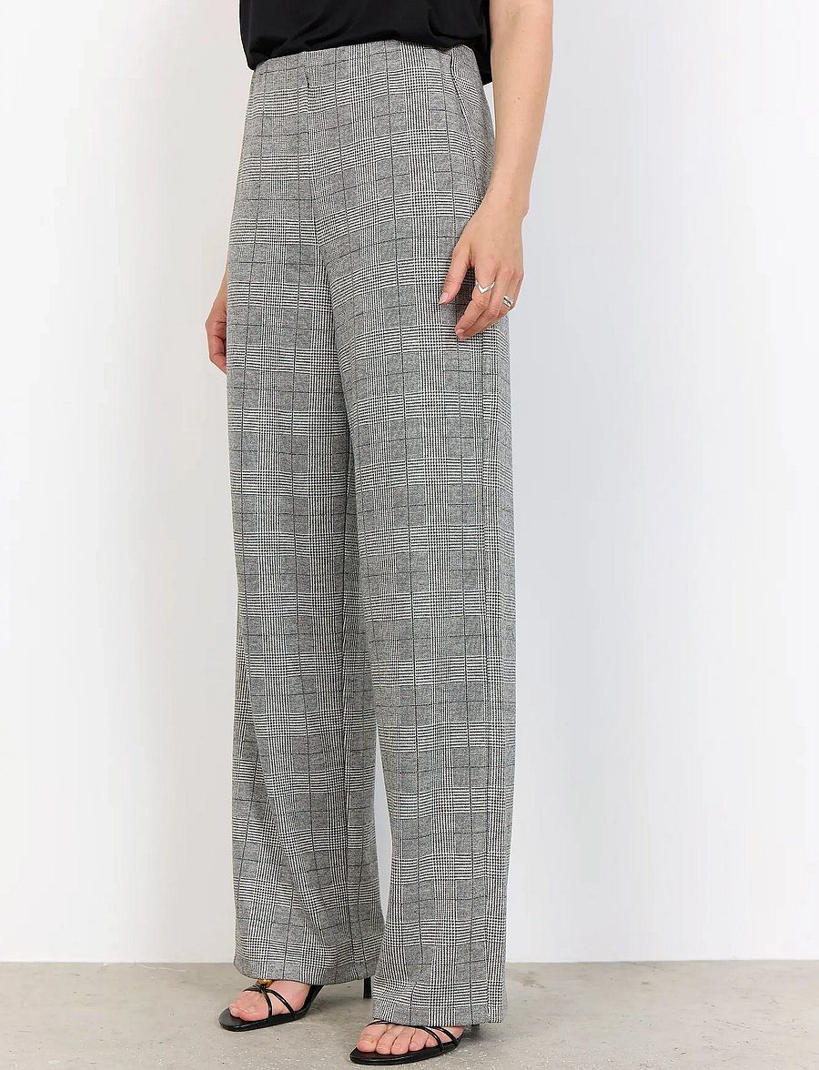 Soyaconcept - SC-PRIX - hose mit geradem bein - 99110 lt grey melange combi - 4