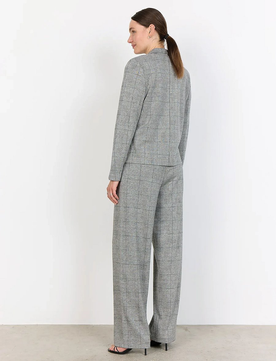 Soyaconcept - SC-PRIX - enkelknäppta kavajer - 99110 lt grey melange combi - 3