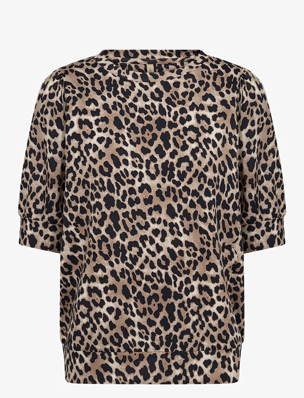 Soyaconcept - SC-OPHIA - kortärmade blusar - sand combi - 1