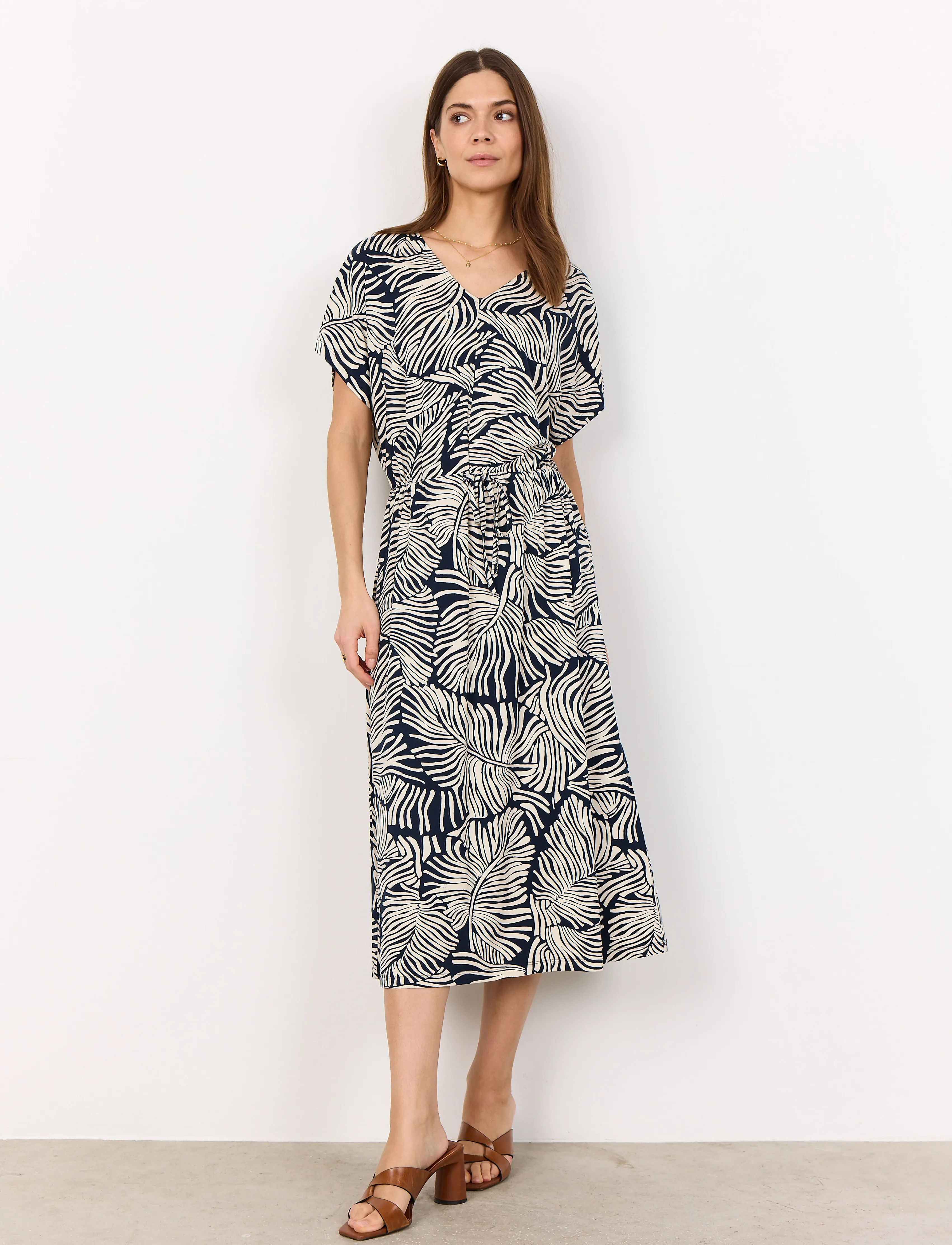 Soyaconcept - SC-MARICA AOP - robes d'été - navy combi - 3