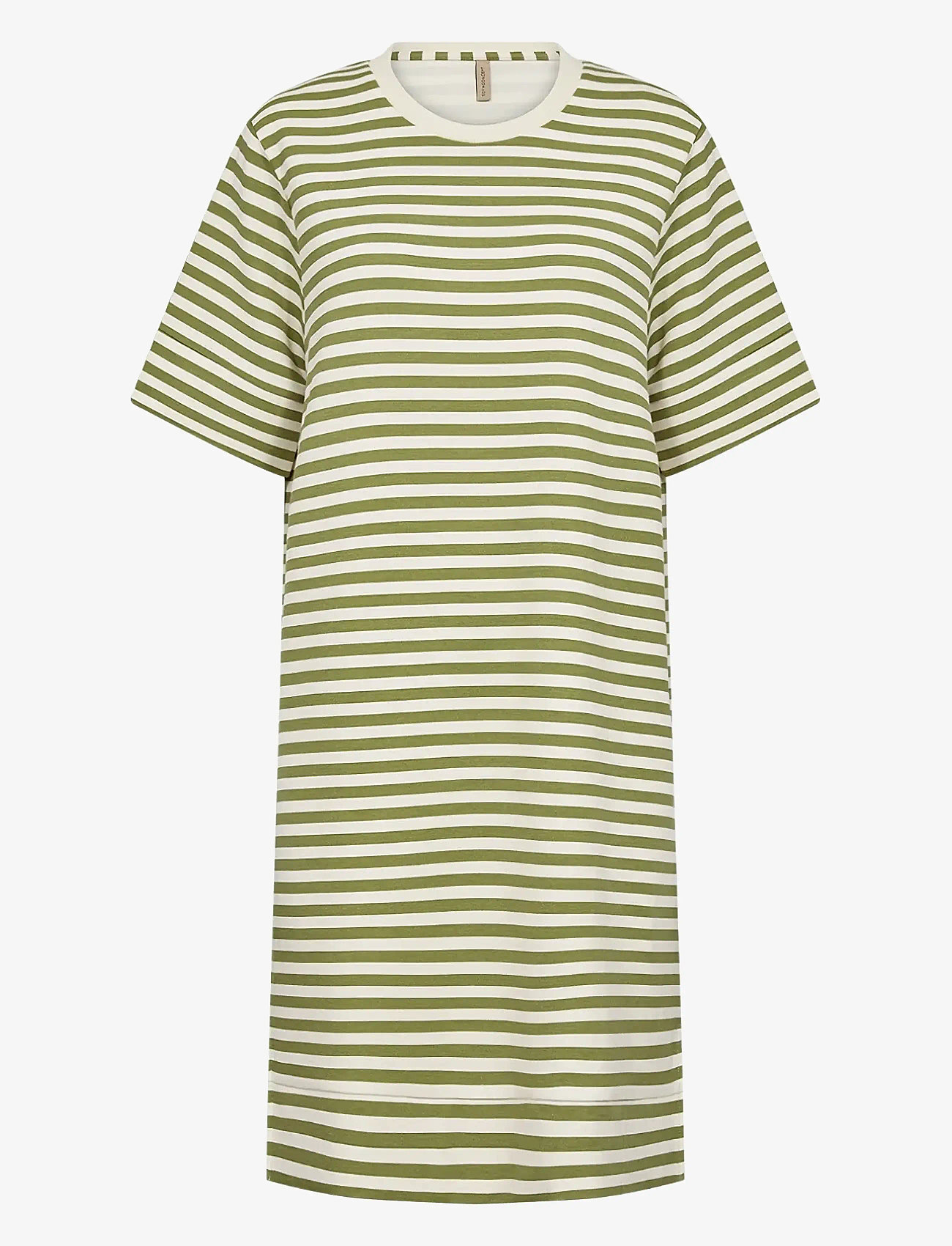Soyaconcept - SC-BARNI - t-shirt-kleider - calliste green combi - 0