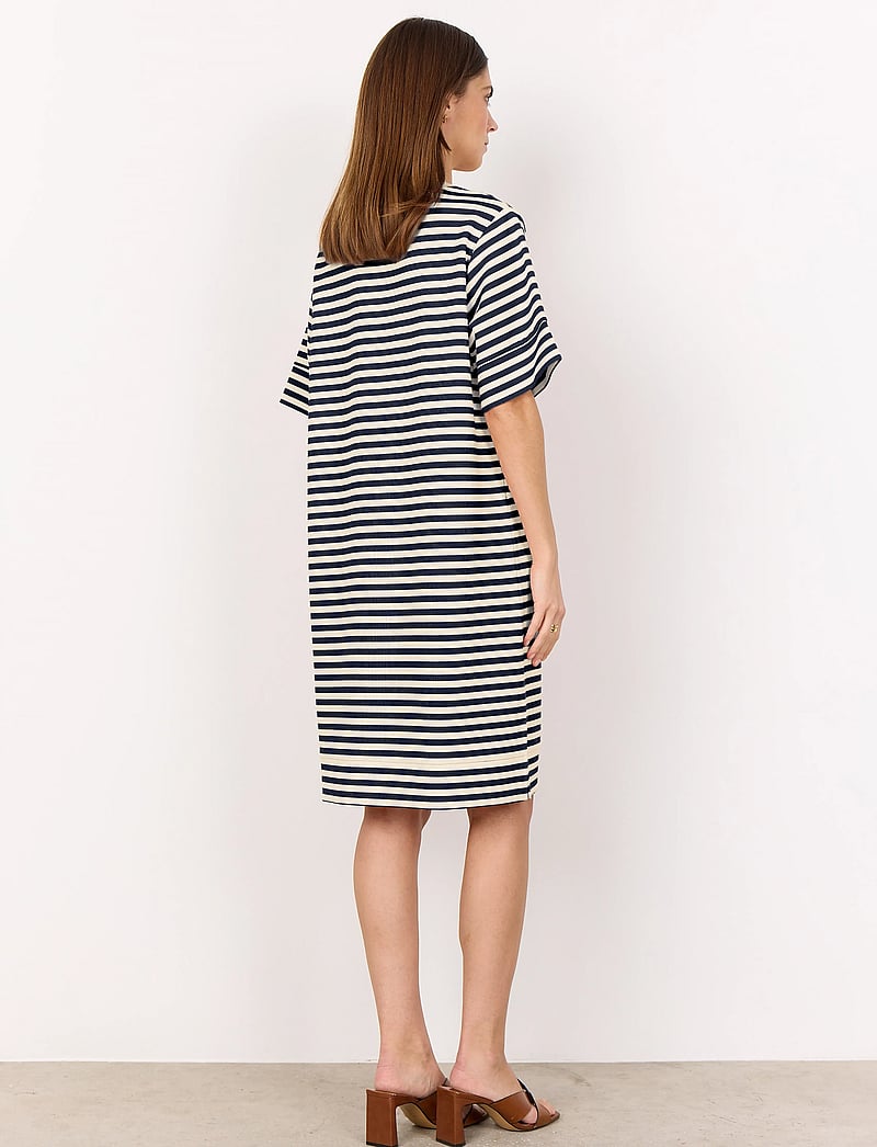 Soyaconcept - SC-BARNI - t-shirt-kleider - navy combi - 4