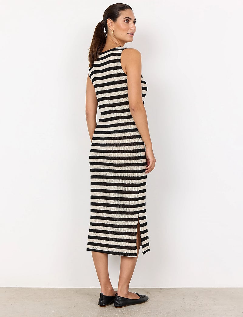 Soyaconcept - SC-ROSENNA - liibuvad kleidid - black combi - 4